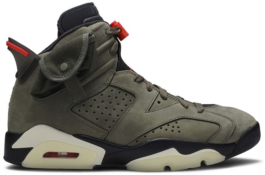 FAKE FAKE FAKE Travis Scott Jordan 6 Olive