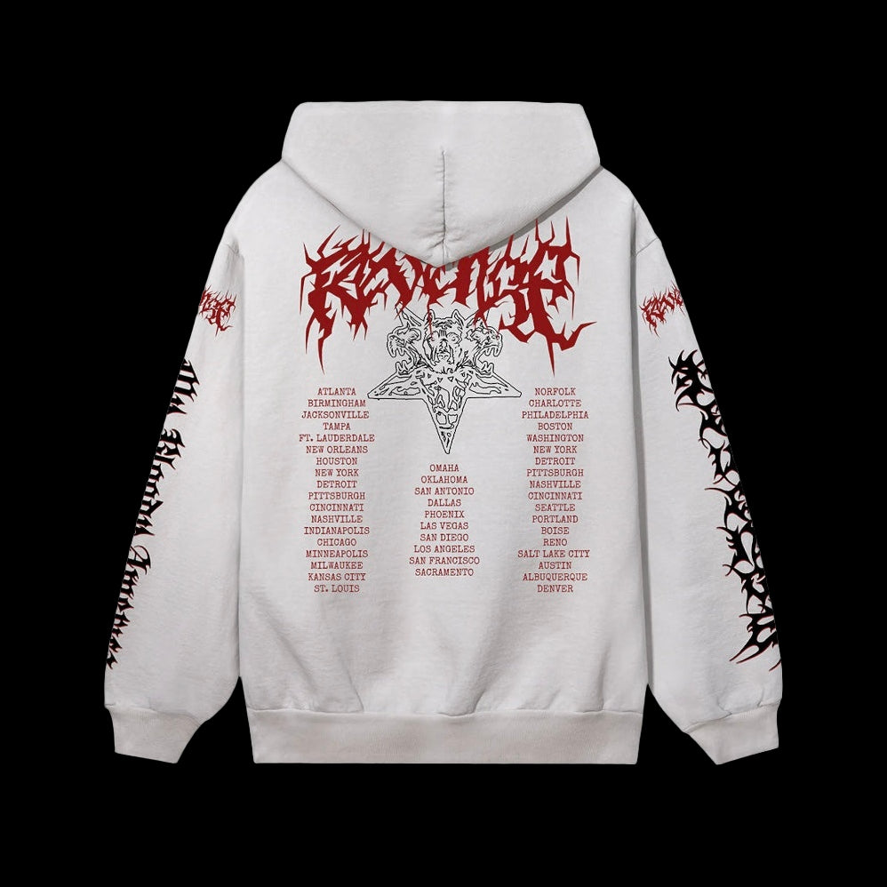 Revenge Metal Tour hoodie Cement