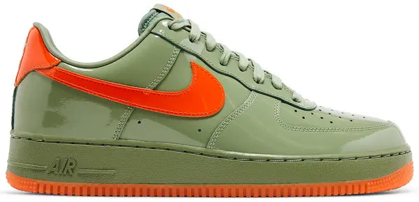 Nike Air Force 1 Low '07 Premium 'Oil Green Safety Orange'