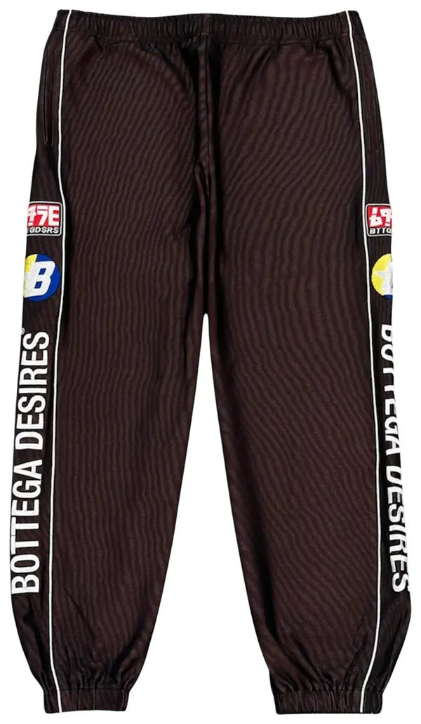 Bottega Desires Race Tracksuit Sweatpants 'Brown'