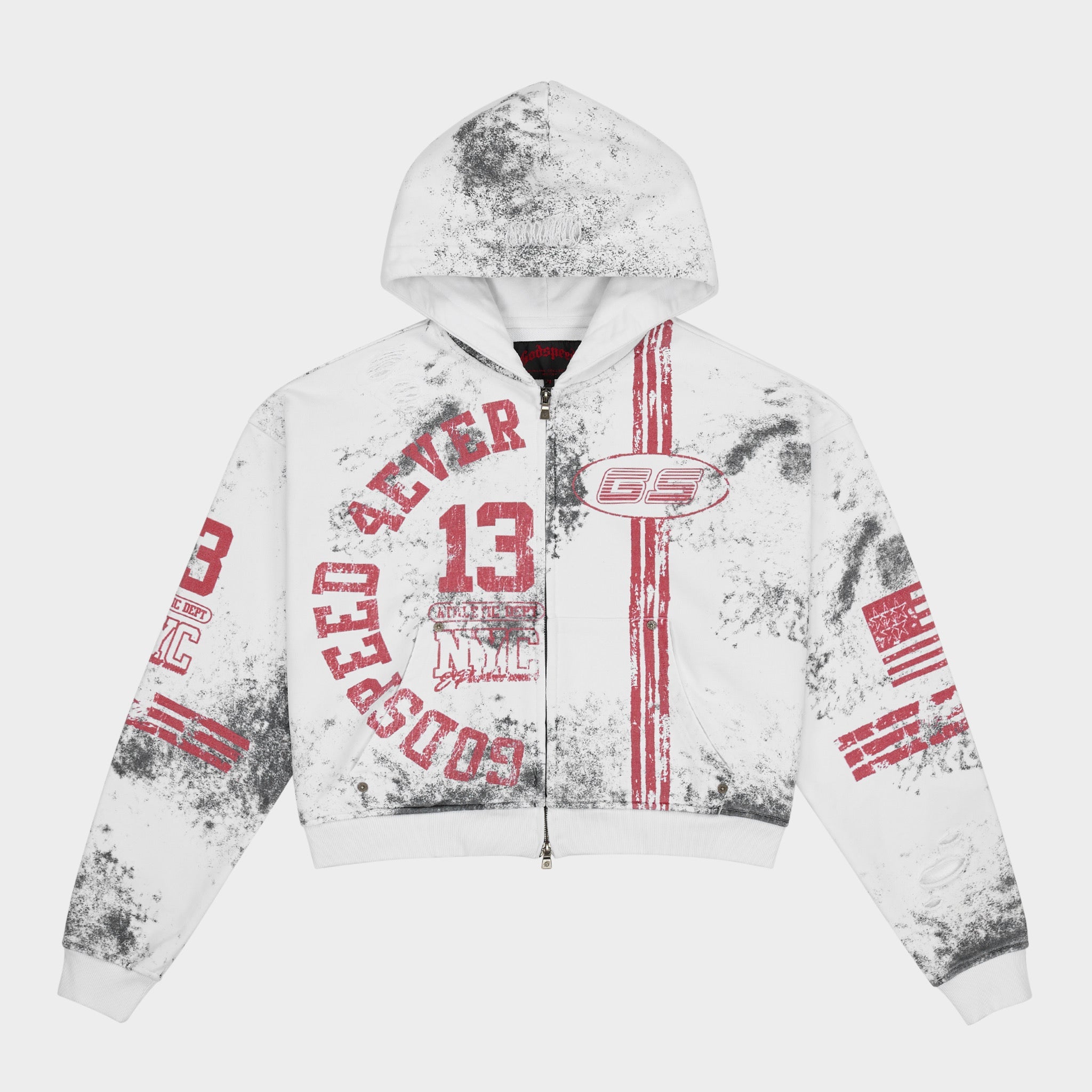 Godspeed Roadster Zip Hoodie (Dirty White)