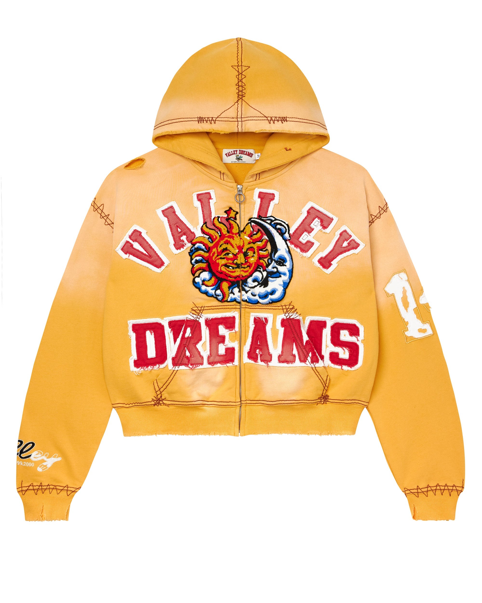 Vale Forever Sunny Zip Up 'Yellow'