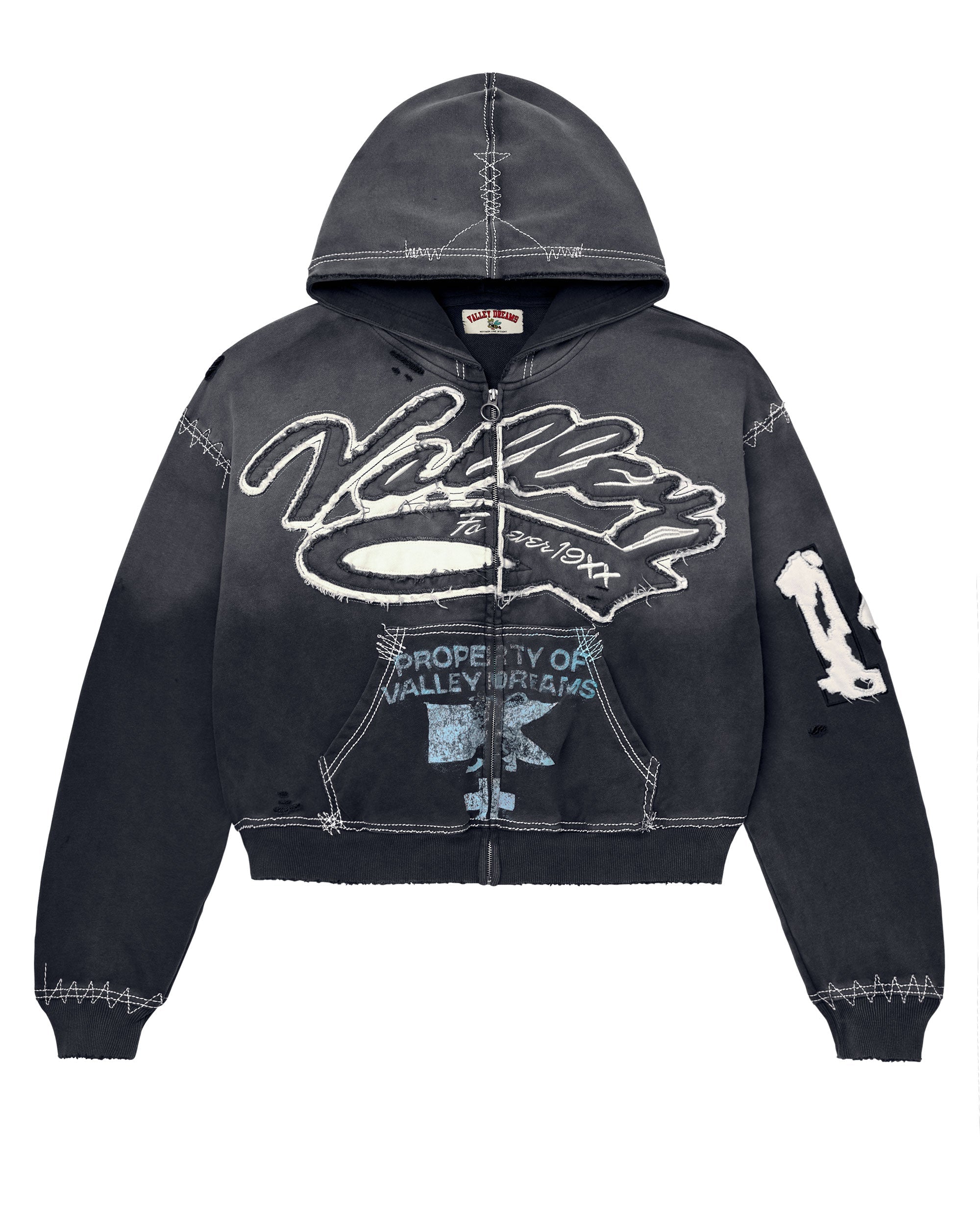 Vale Forever Religion Zip Up 'Black'