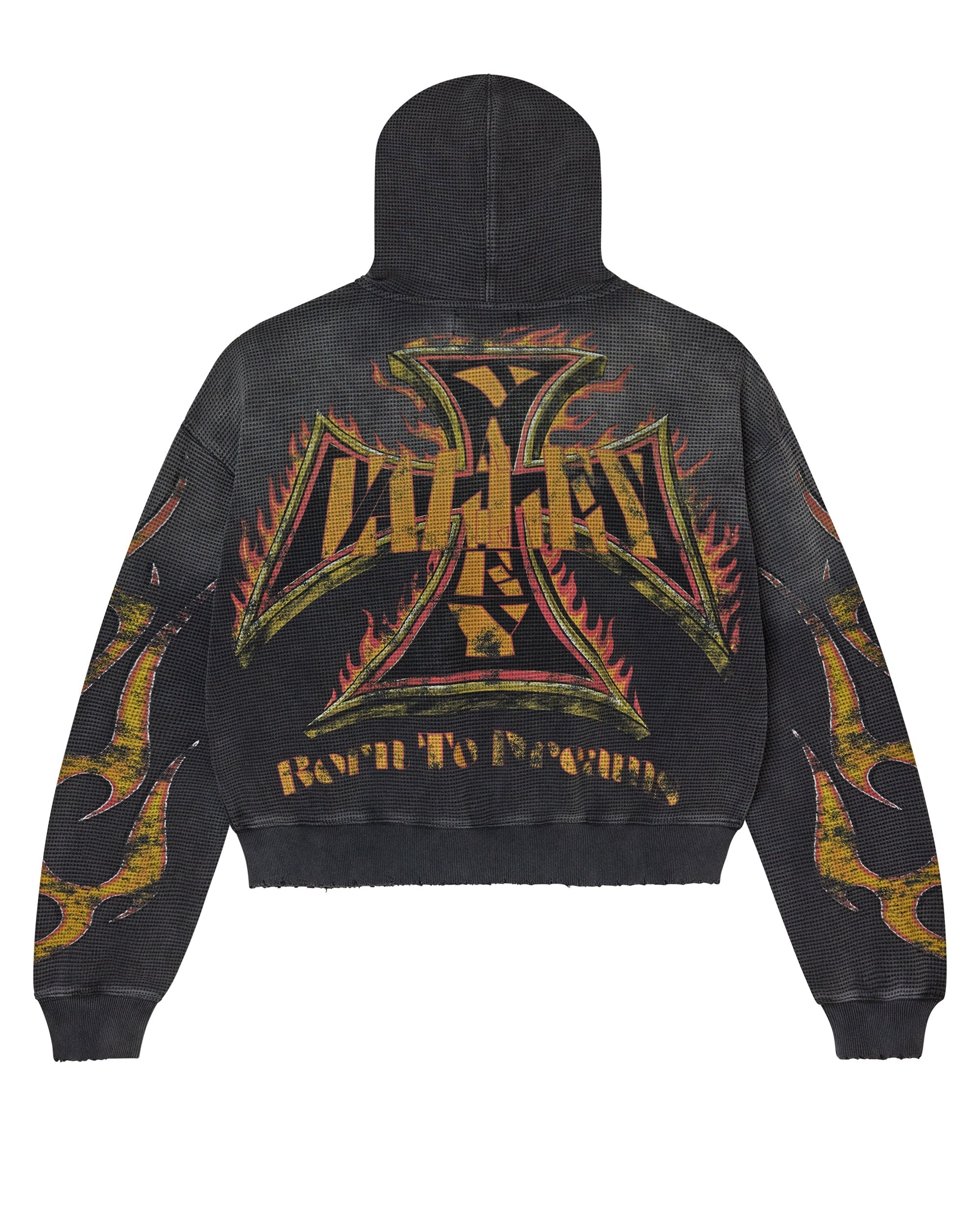 Vale Forever Reborn Waffle Zip Up 'Black'