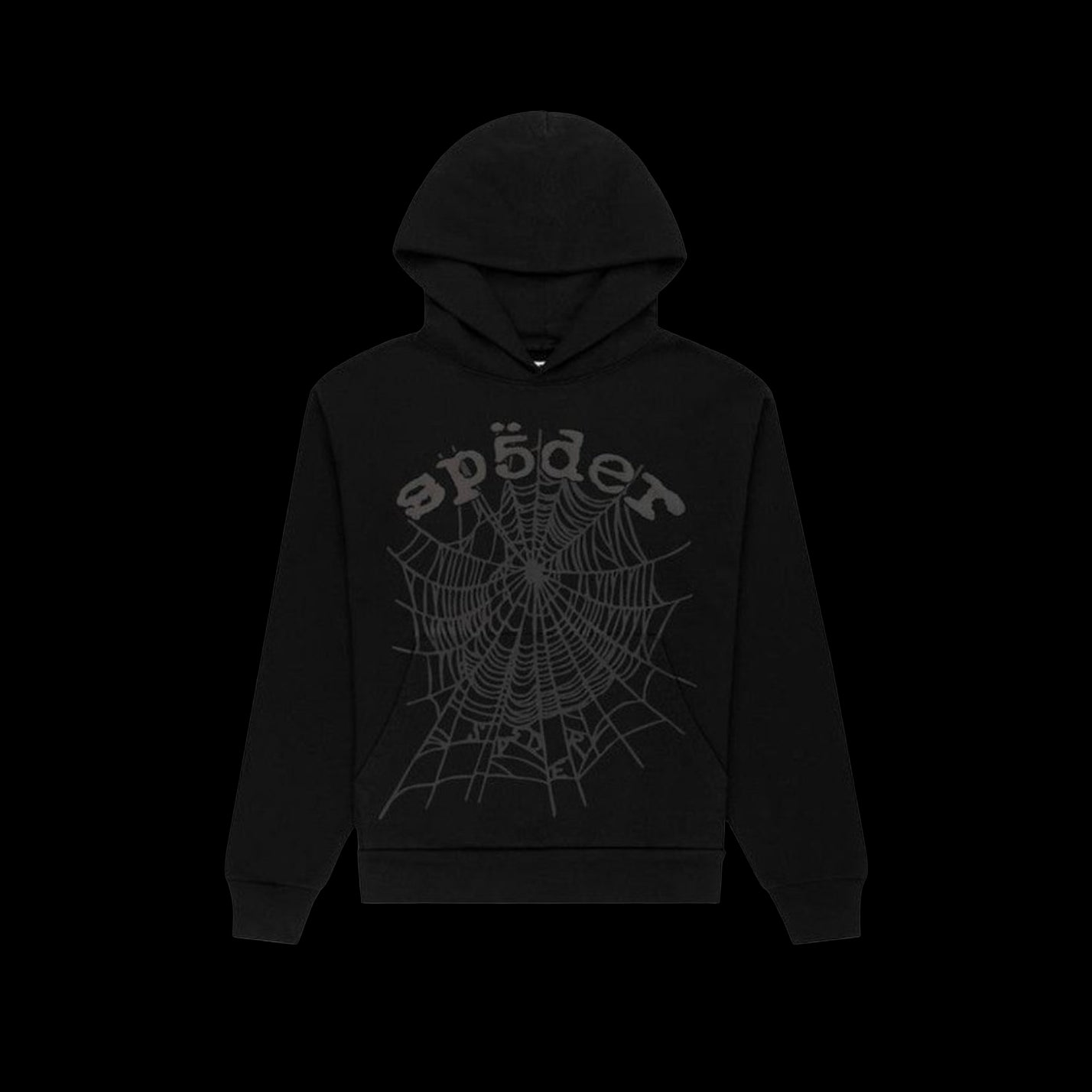 Sp5der Phantom Web Hoodie 'Black'