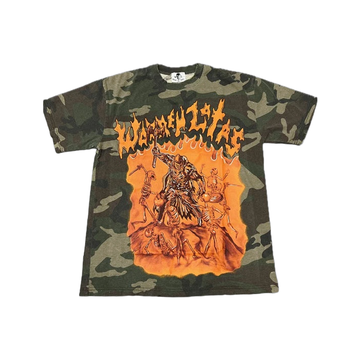 Warren Lotus Skull Crusher Camo Tee