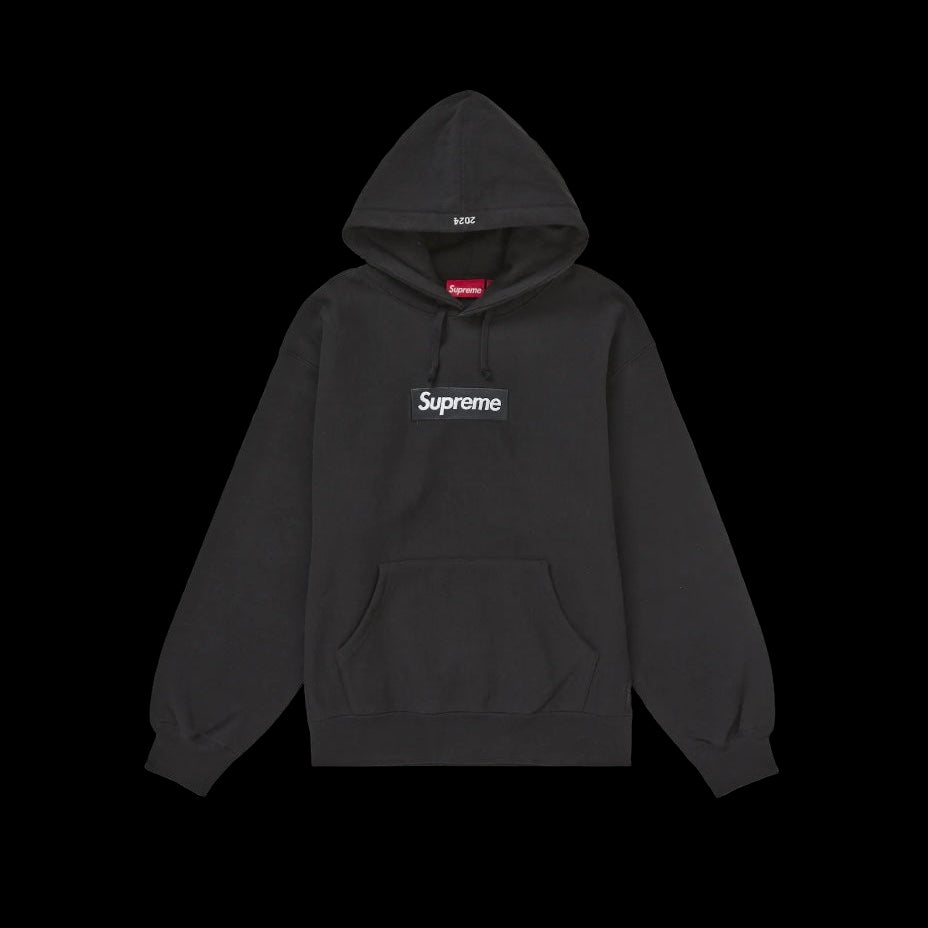 Supreme Box Logo Hooded Sweatshirt 'Black'