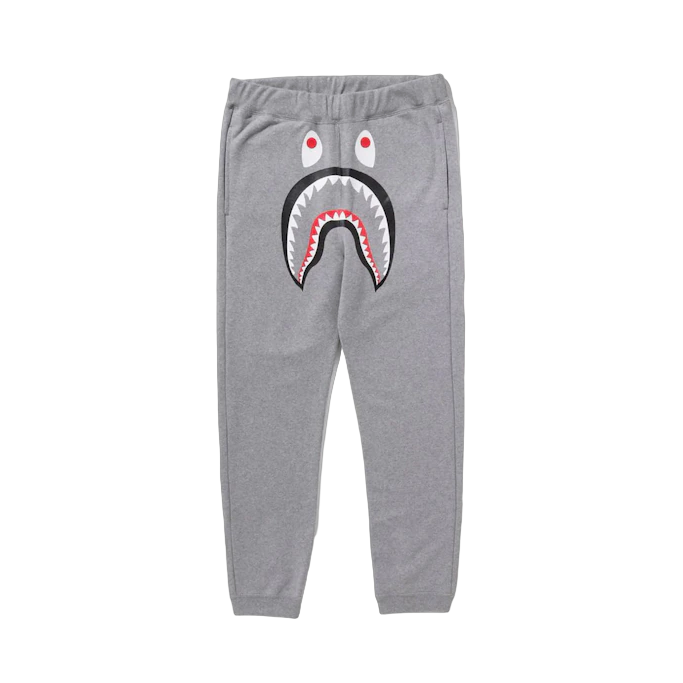 BAPE ABC Camo Shark Sweatpants 'Grey'