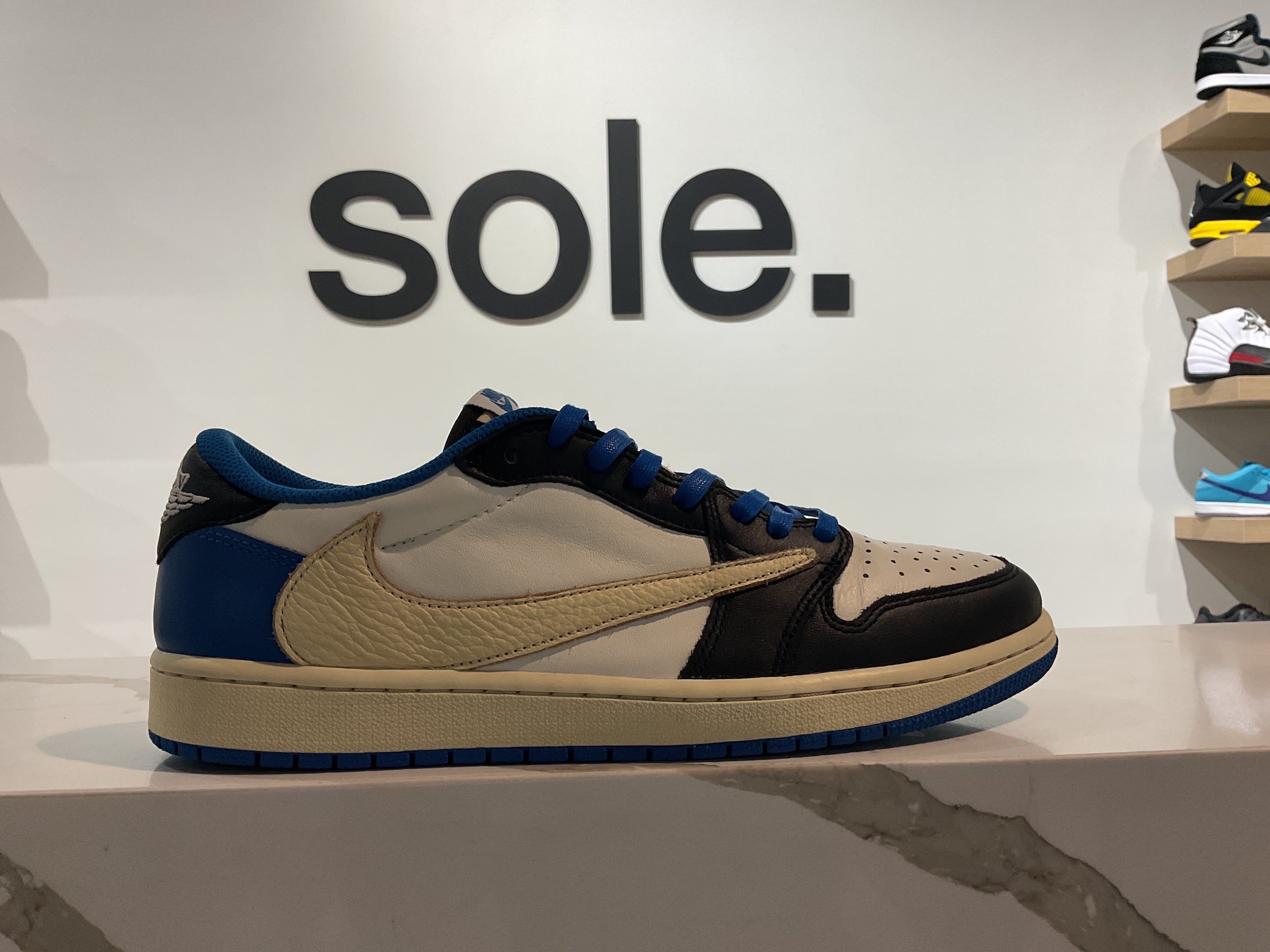 Pre-Owned Fragment Design x Travis Scott x Air Jordan 1 Retro Low