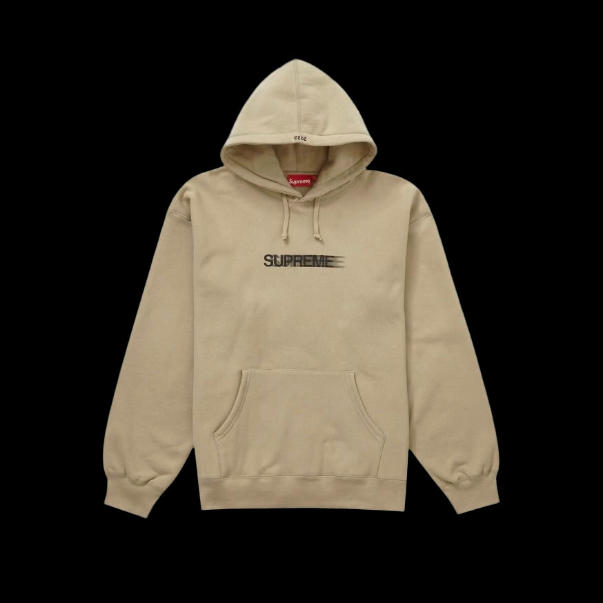 Supreme Motion Hoodie Tan