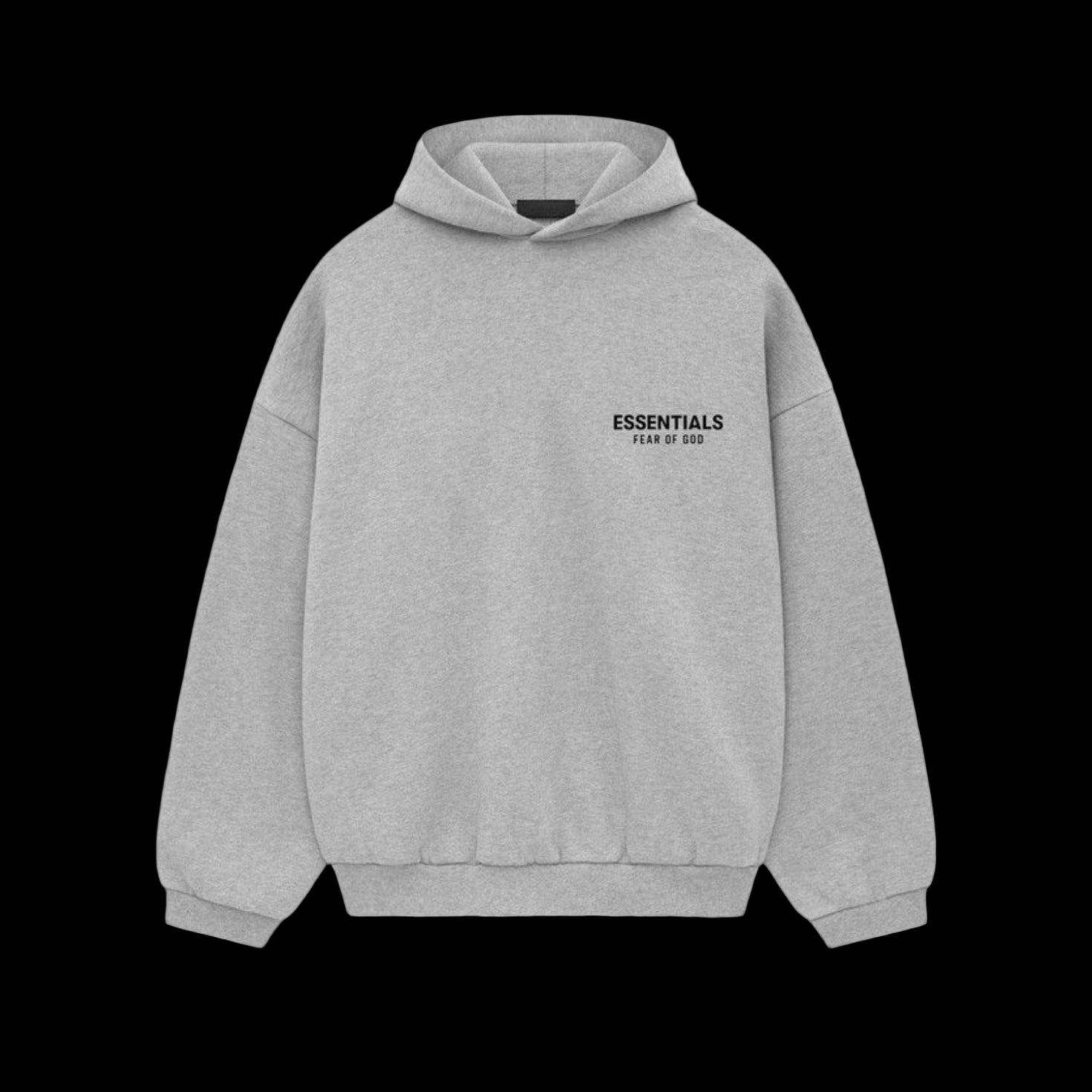 Fear of God Essentials Fleece Hoodie II 'Light Heather Grey'