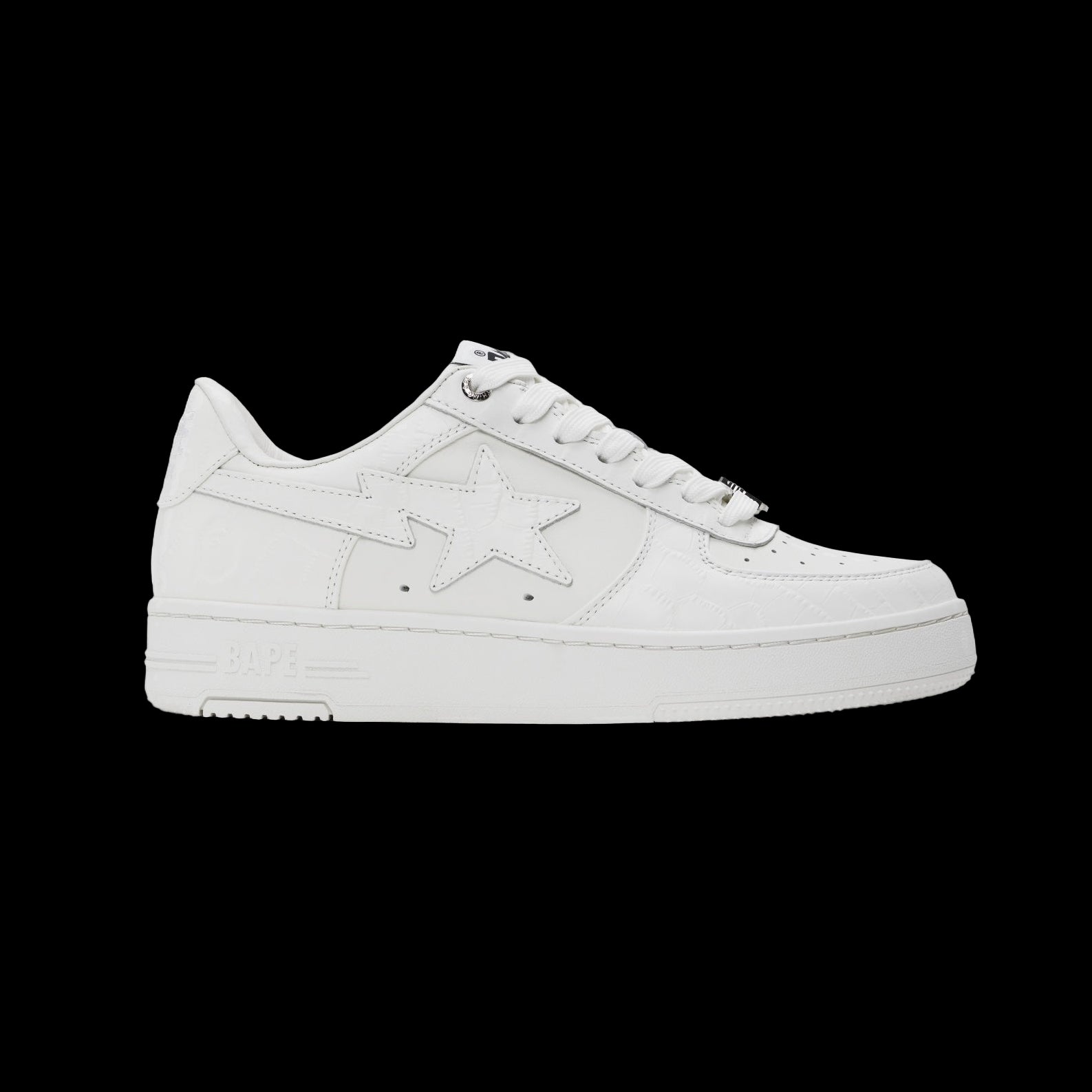 Bapesta Croc White #3 STA