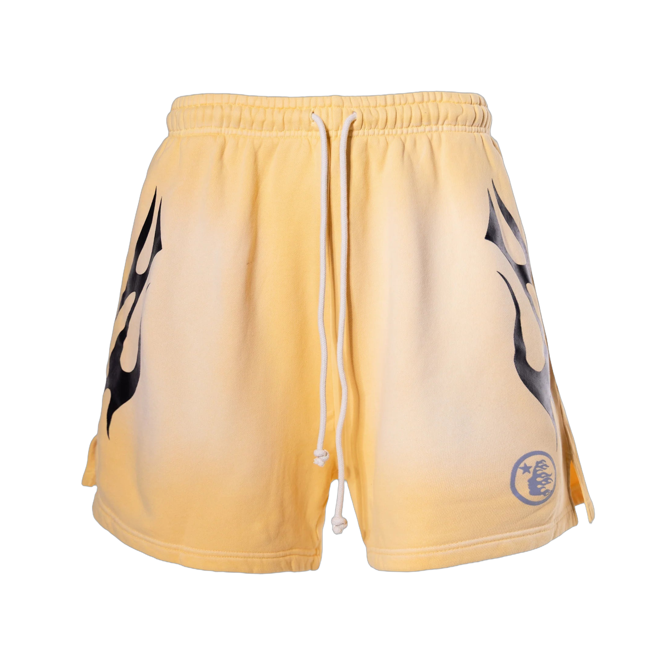 Hellstar Flame Shorts 'Yellow'