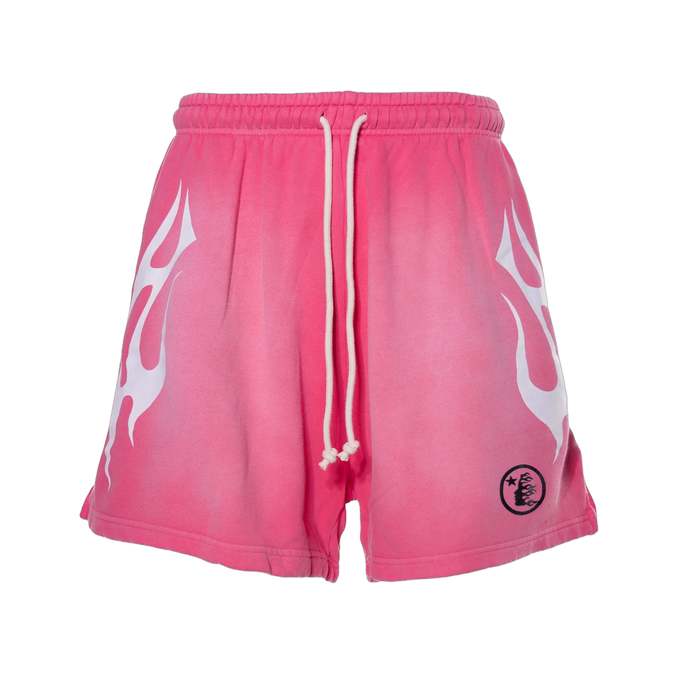 Hellstar Flame Shorts 'Pink'