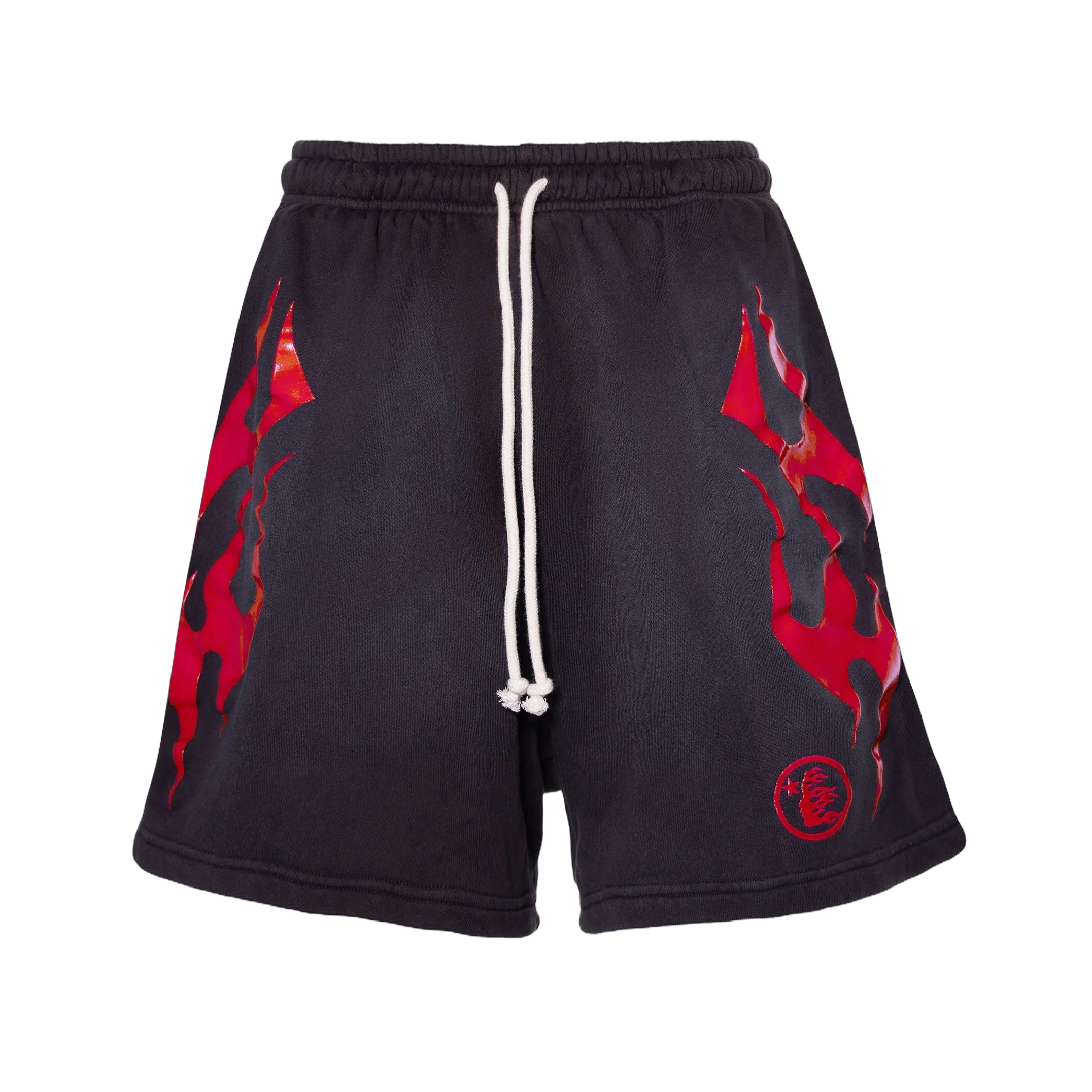 Hellstar Flame Shorts 'Red'