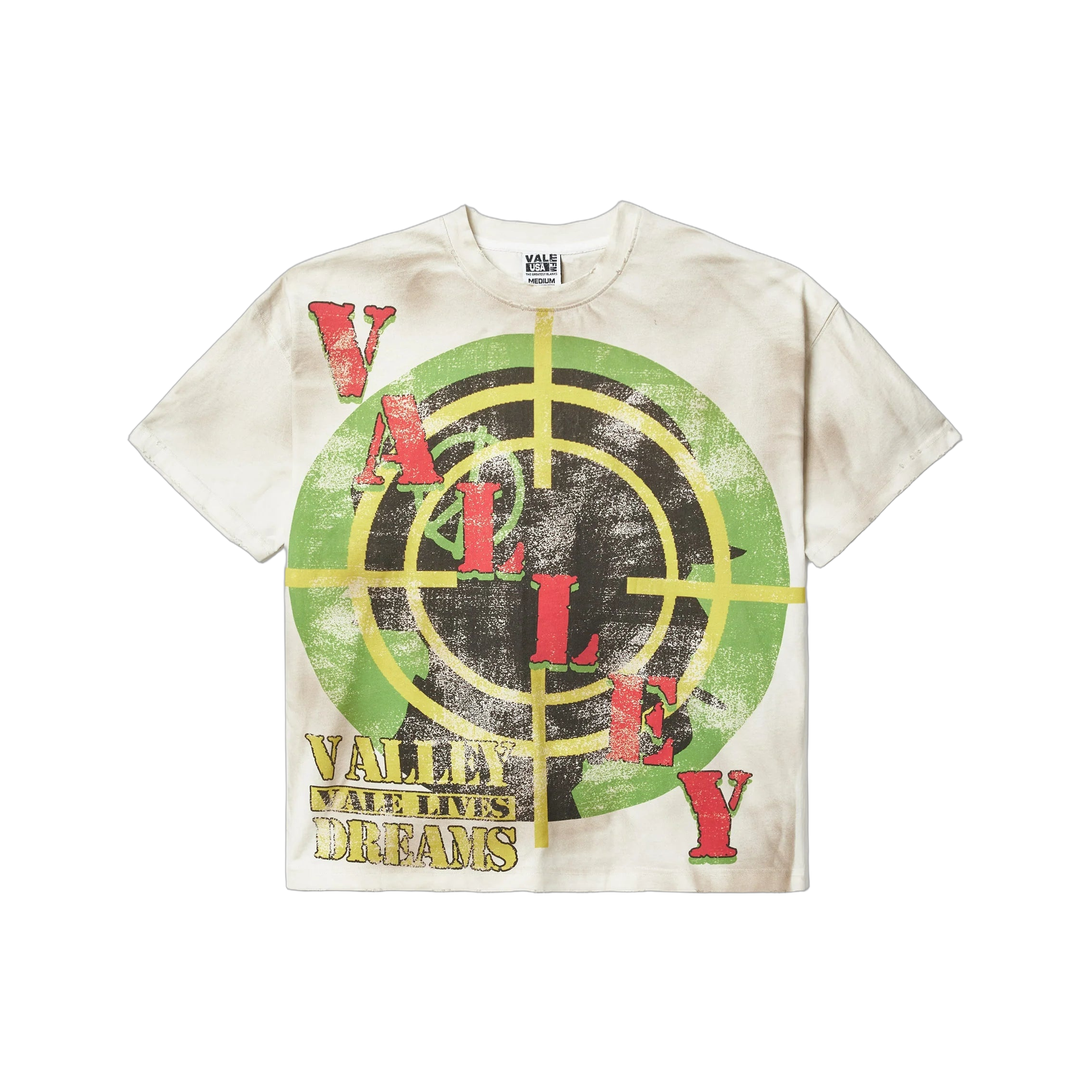 Vale Target Tee White