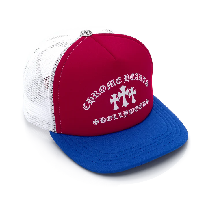 Chrome Hearts King Taco Trucker Hat 4th Of July 'Red/White/Blue'