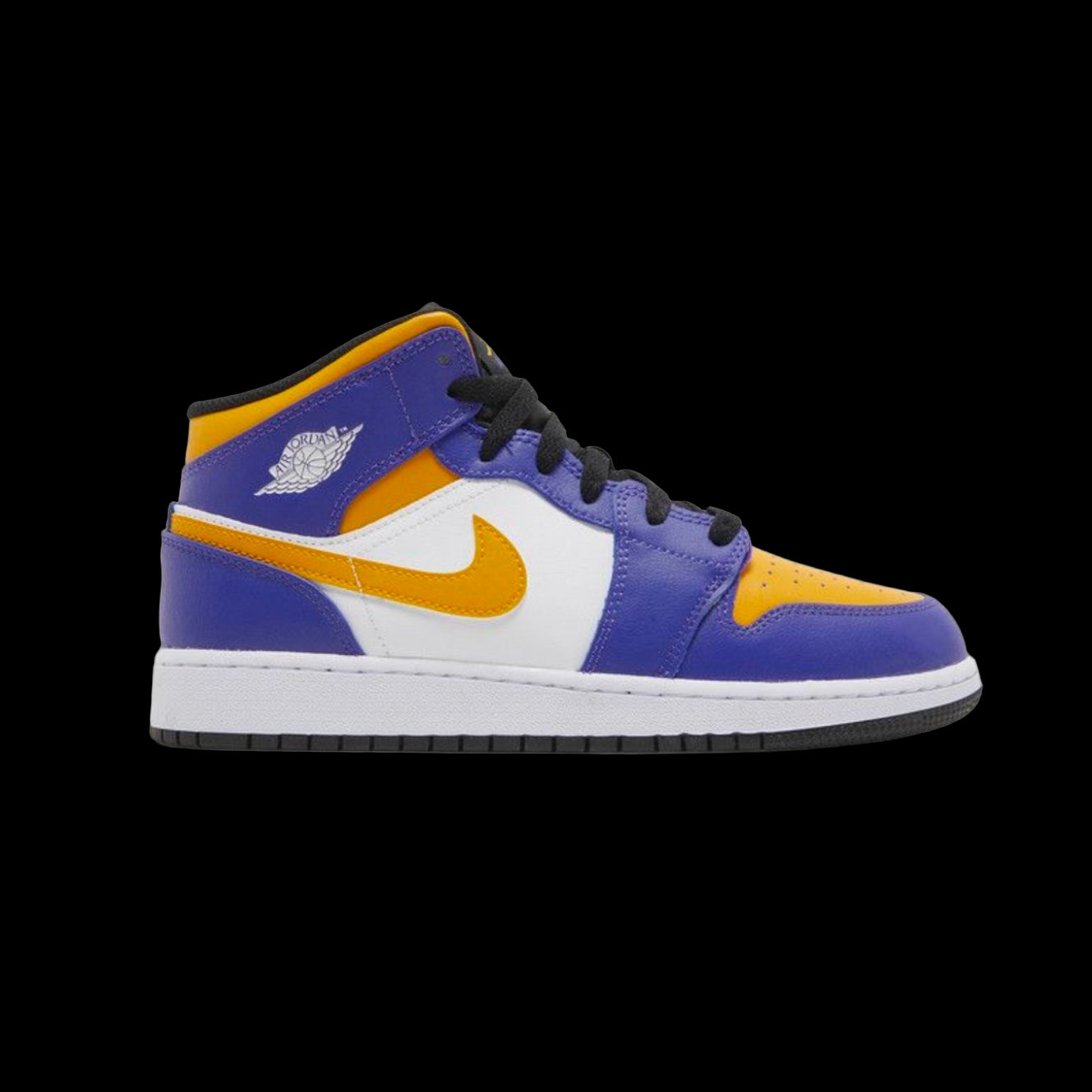 Air Jordan 1 Mid GS 'Lakers'