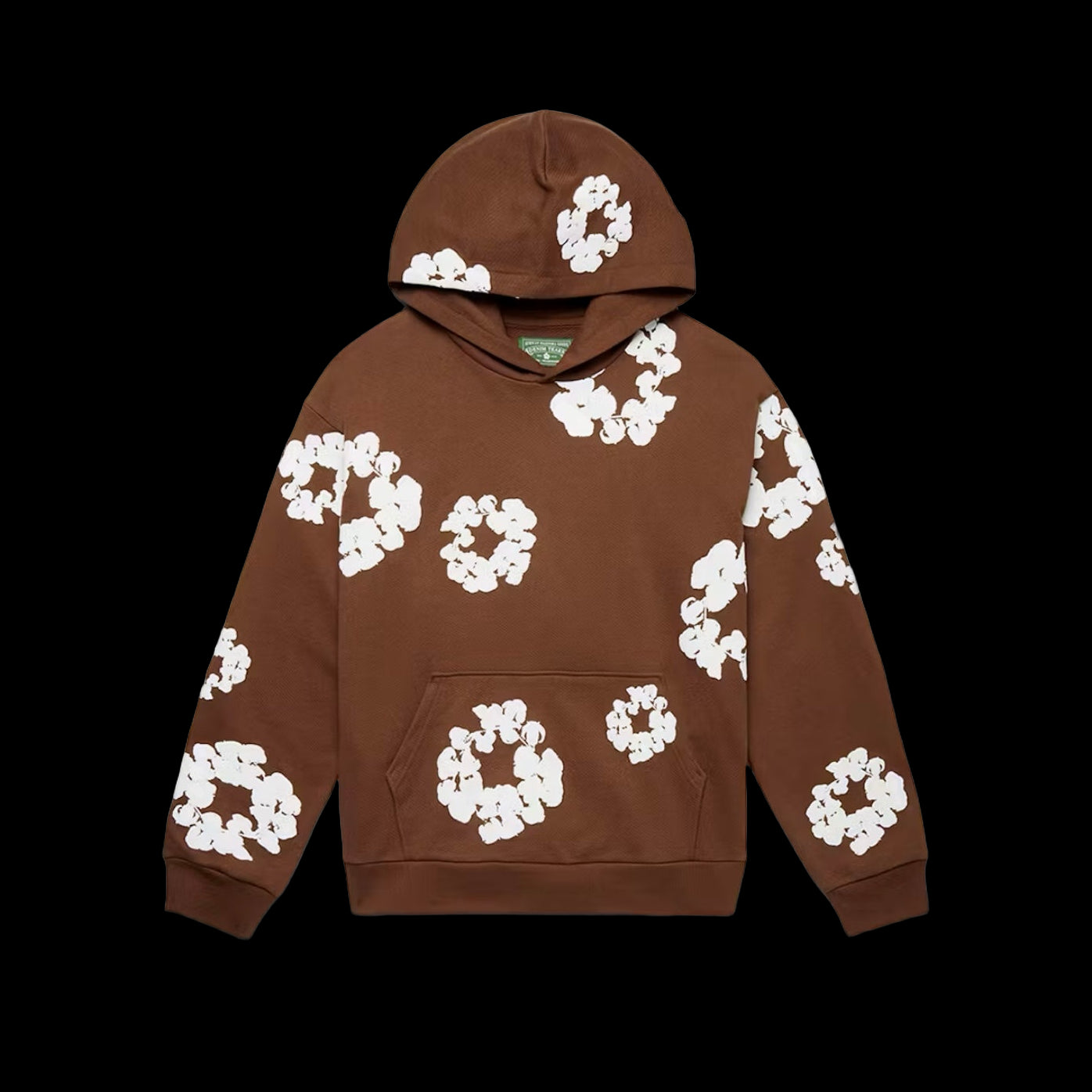 Denim Tears Cotton Wreath Hoodie Brown