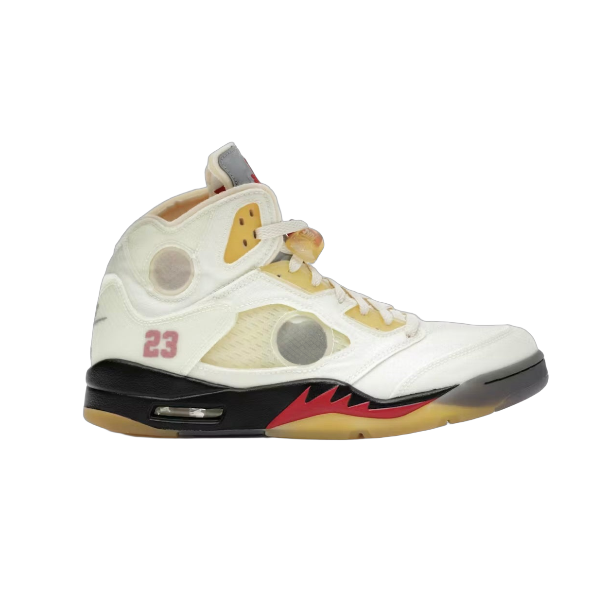 Off-White x Air Jordan 5 SP 'Sail'