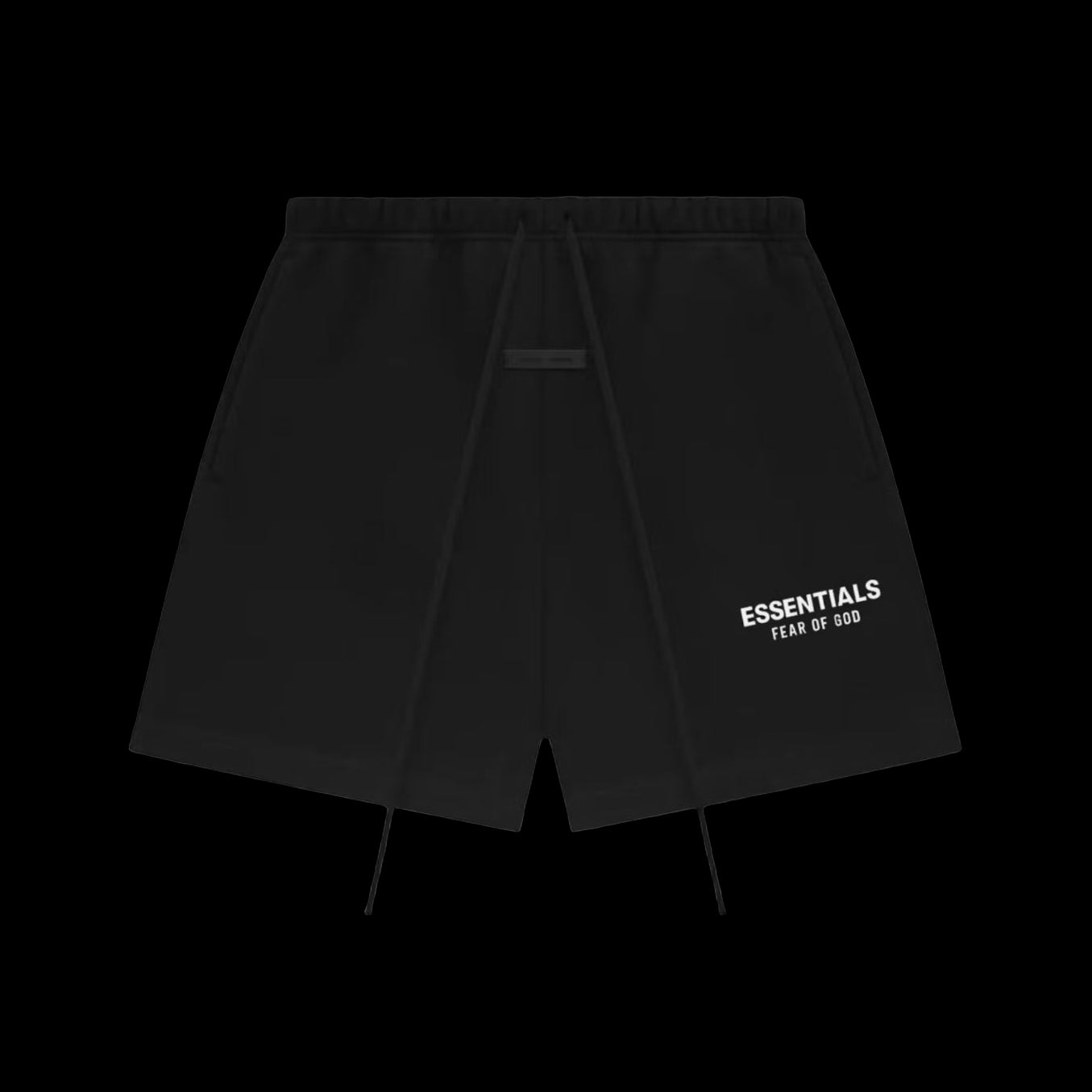 Essentials Jet Black SS25 Shorts