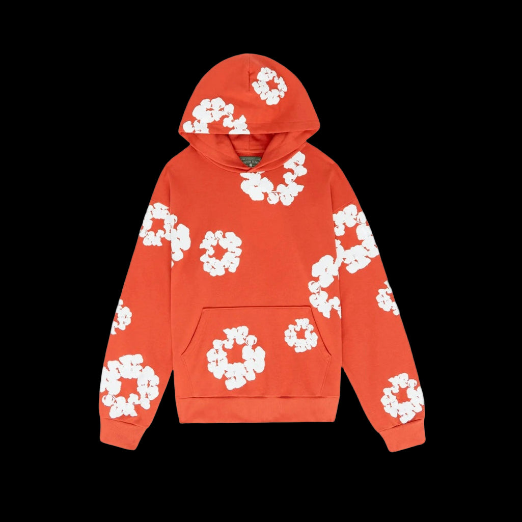 Denim Tears Cotton Wreath Hoodie Orange
