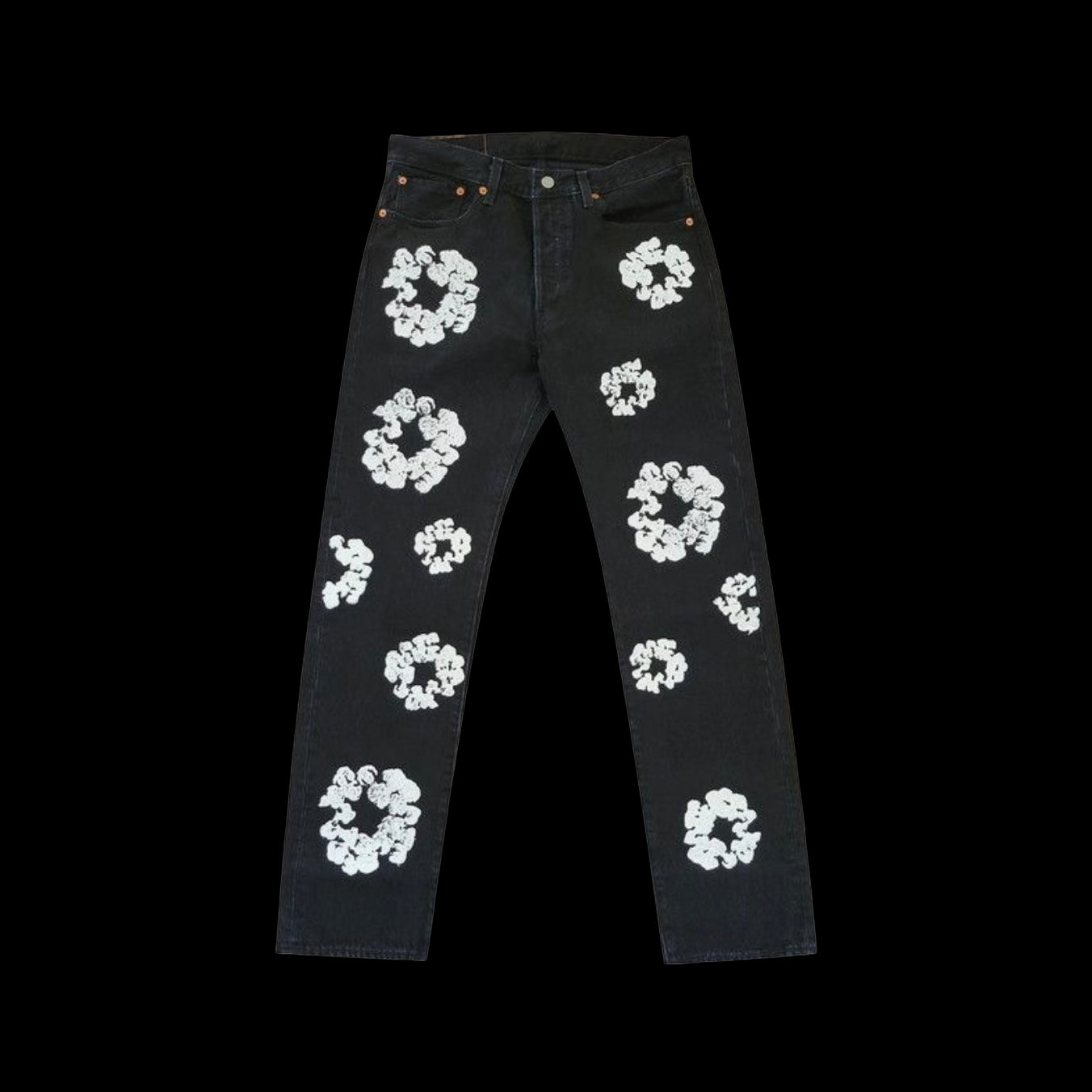 Levi's x Denim Tears The Cotton Wreath Jean 'Black'