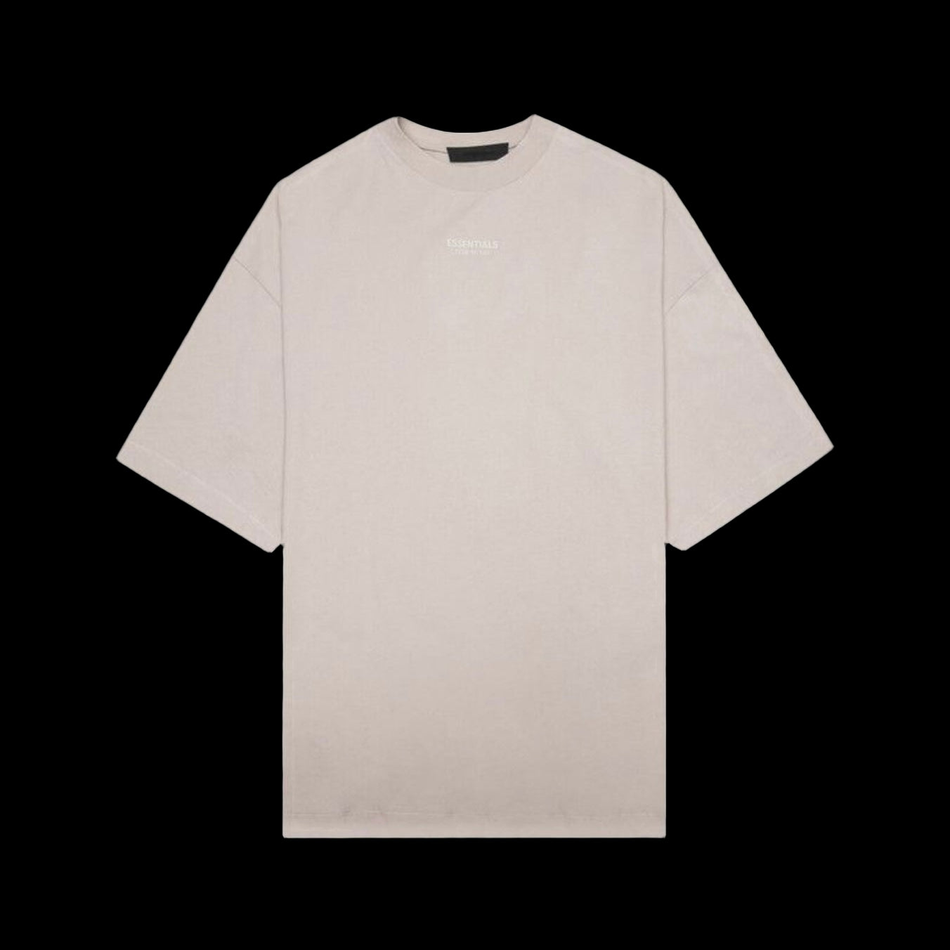Essentials Tee Silver Cloud