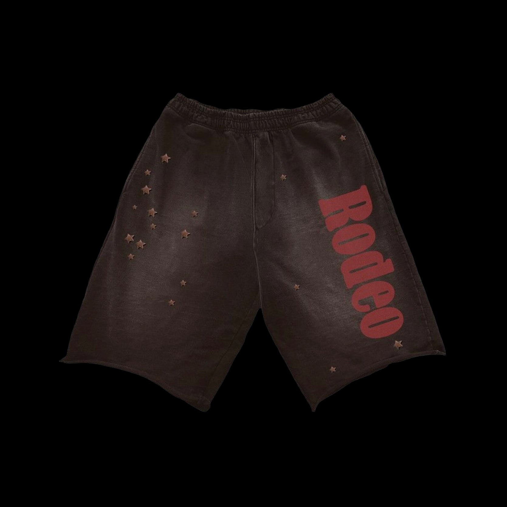 Travis Scott x Sp5der Days Before Rodeo Shorts 'Brown'