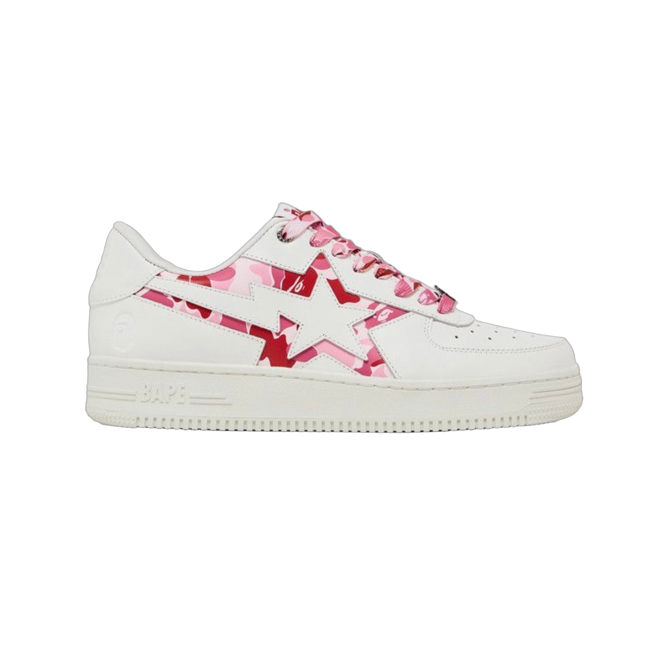 Bapesta Icon 'ABC Camo - Pink'