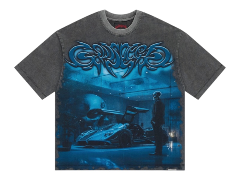 Godspeed Showroom Miami Superrun T-shirt Grey Wash