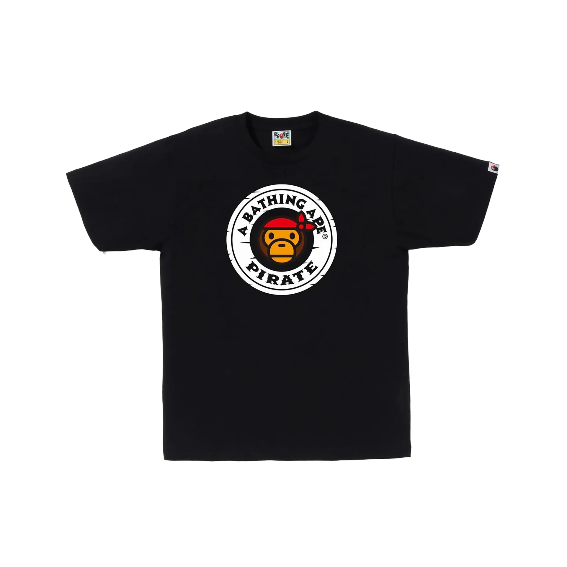 Bape Milo Pirate Tee Black