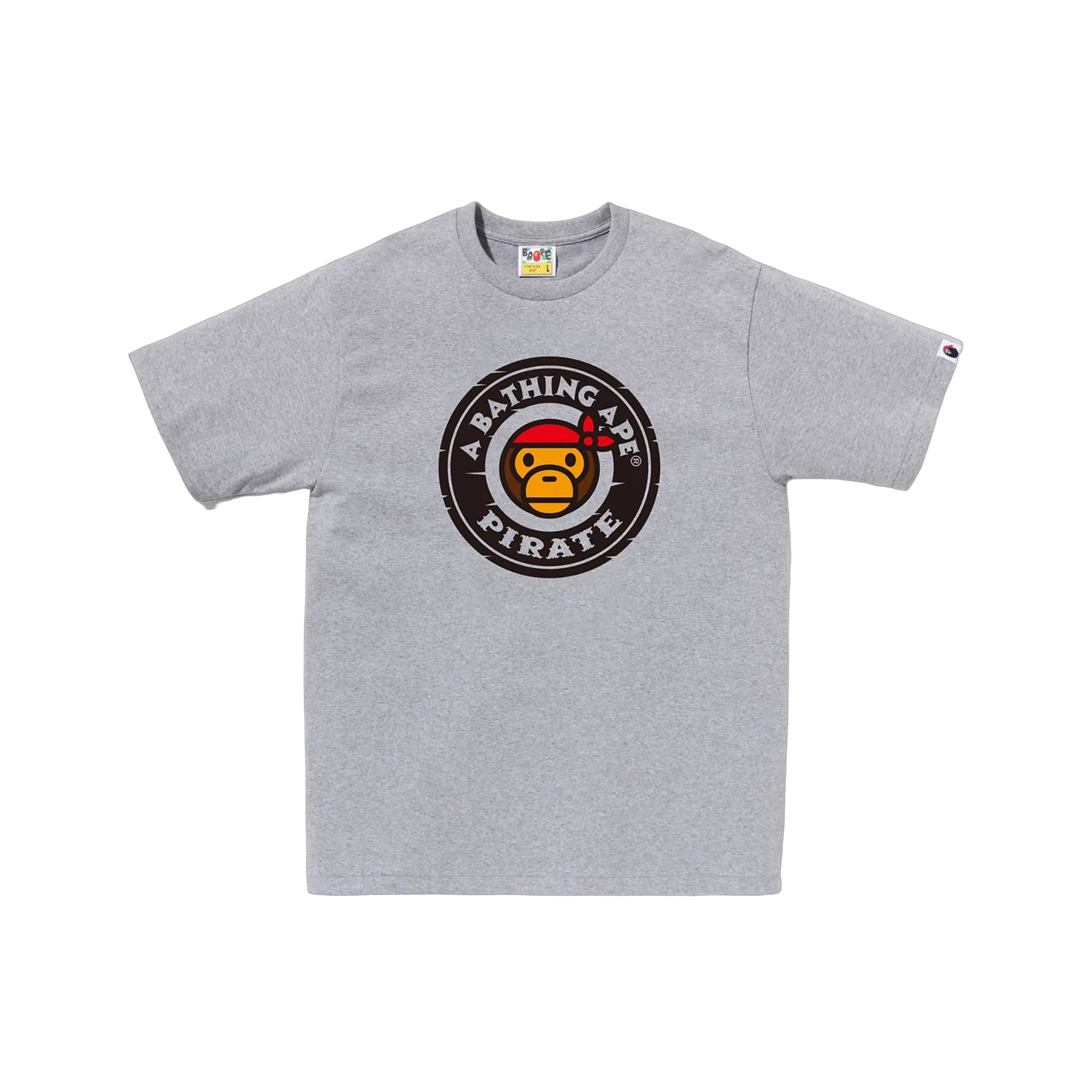 Bape Milo Pirate tee Gray