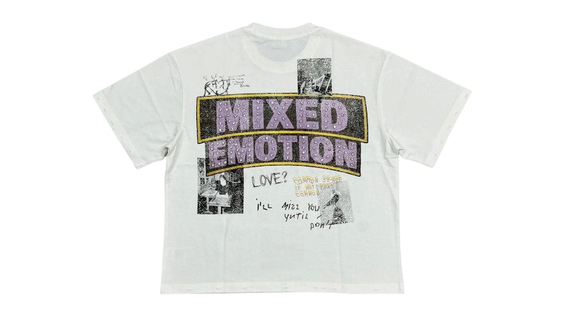 Mixed Emotion Lost Identity Tee White