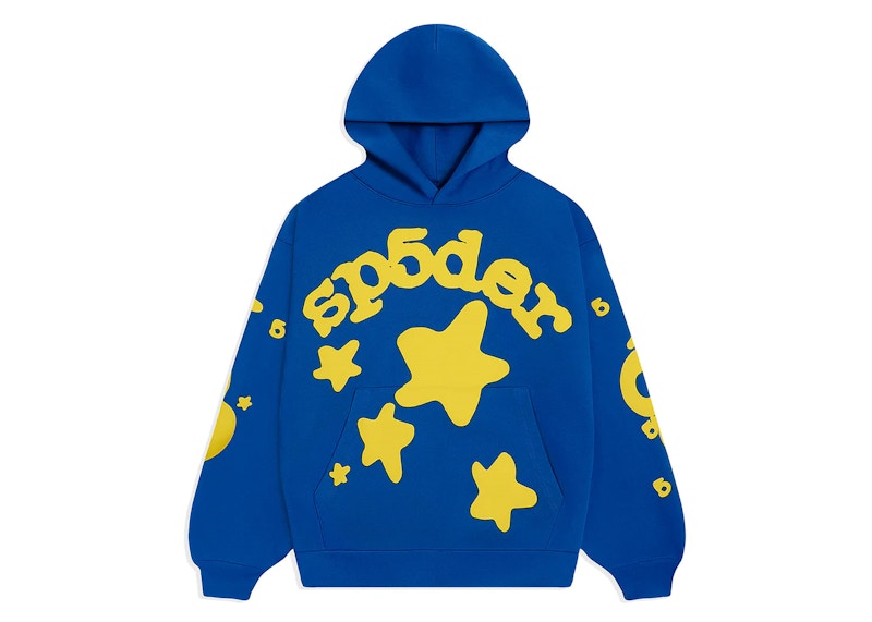 Sp5der Beluga Hoodie TC Blue