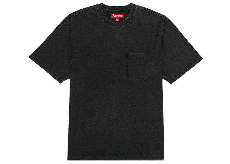 Supreme Cracked Pocket S/S Top Black