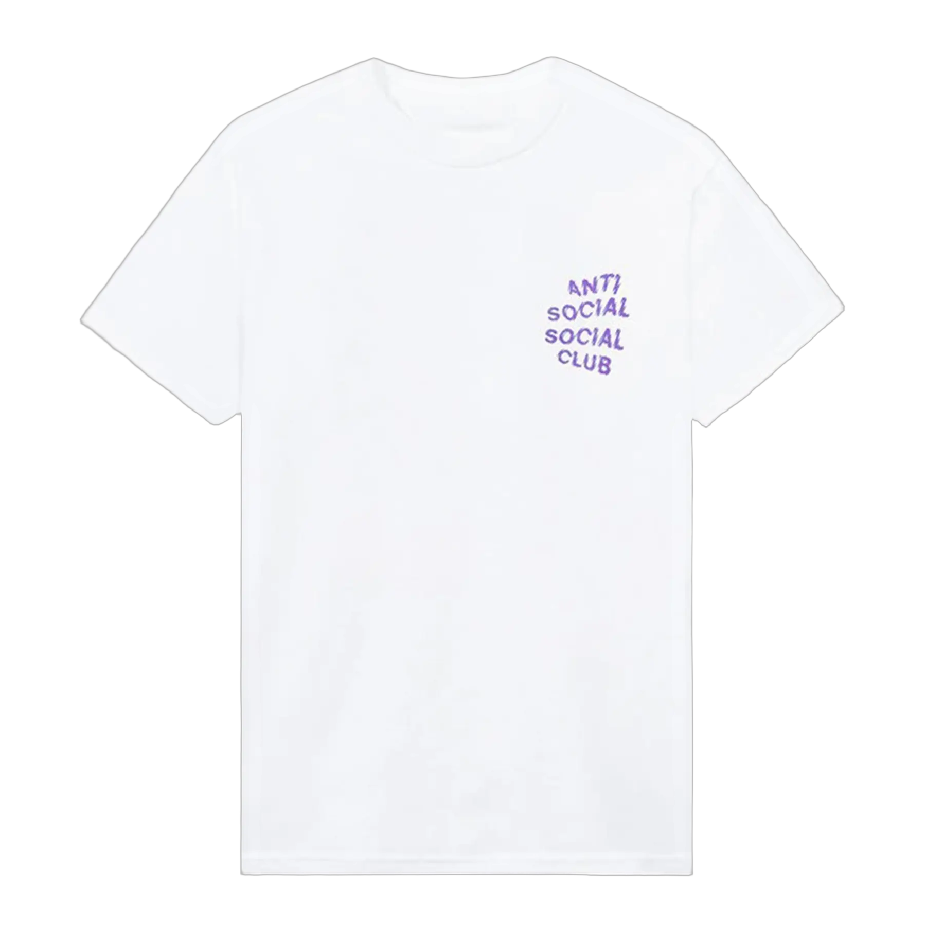 Anti-Social manic tee white