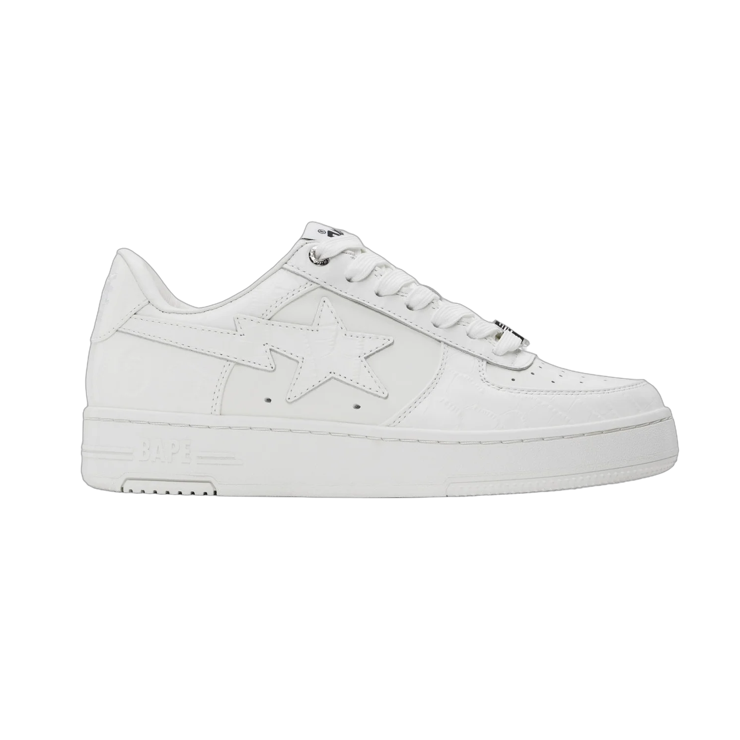 Bapesta Croc White #3 STA