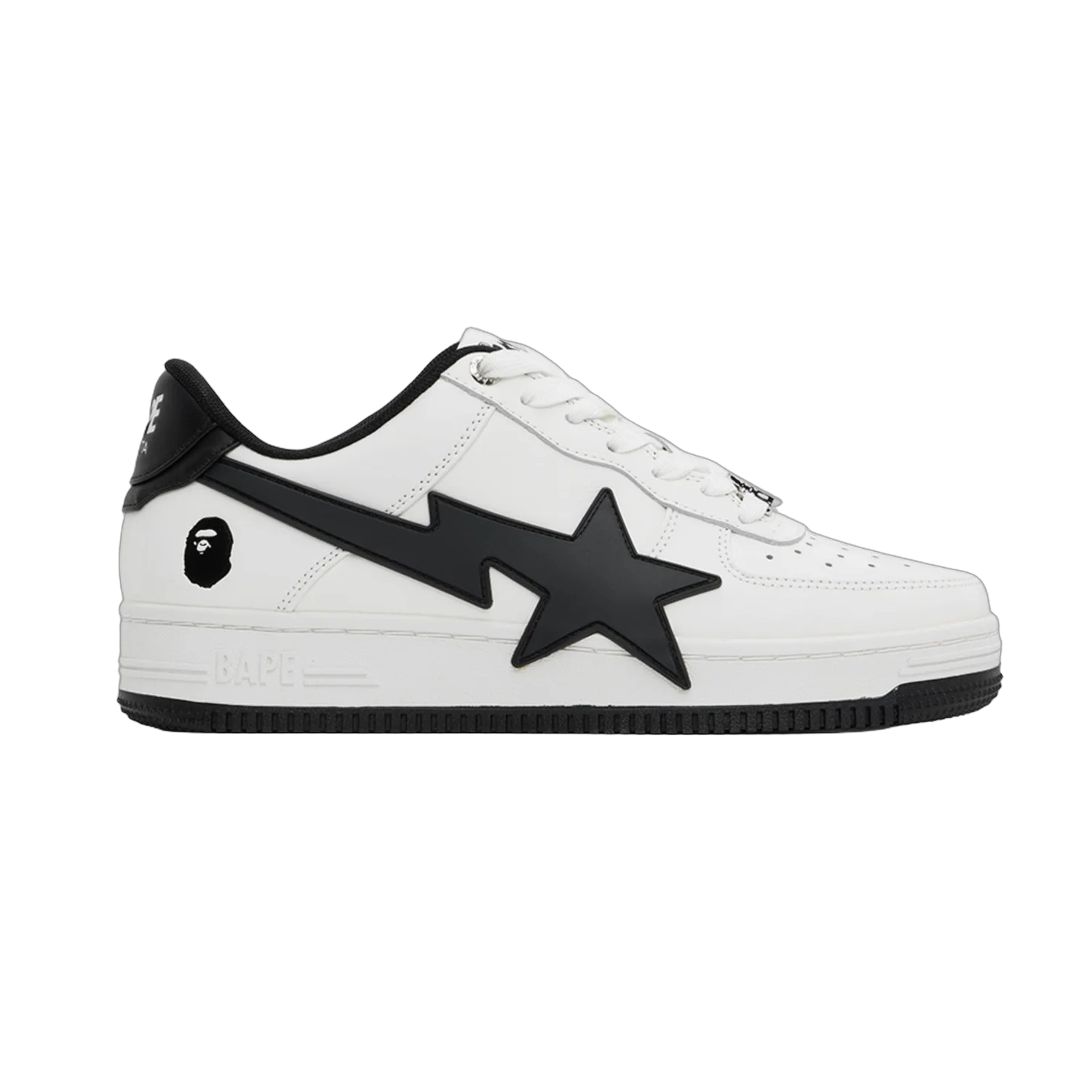 Bapesta White & Black STA OS #2