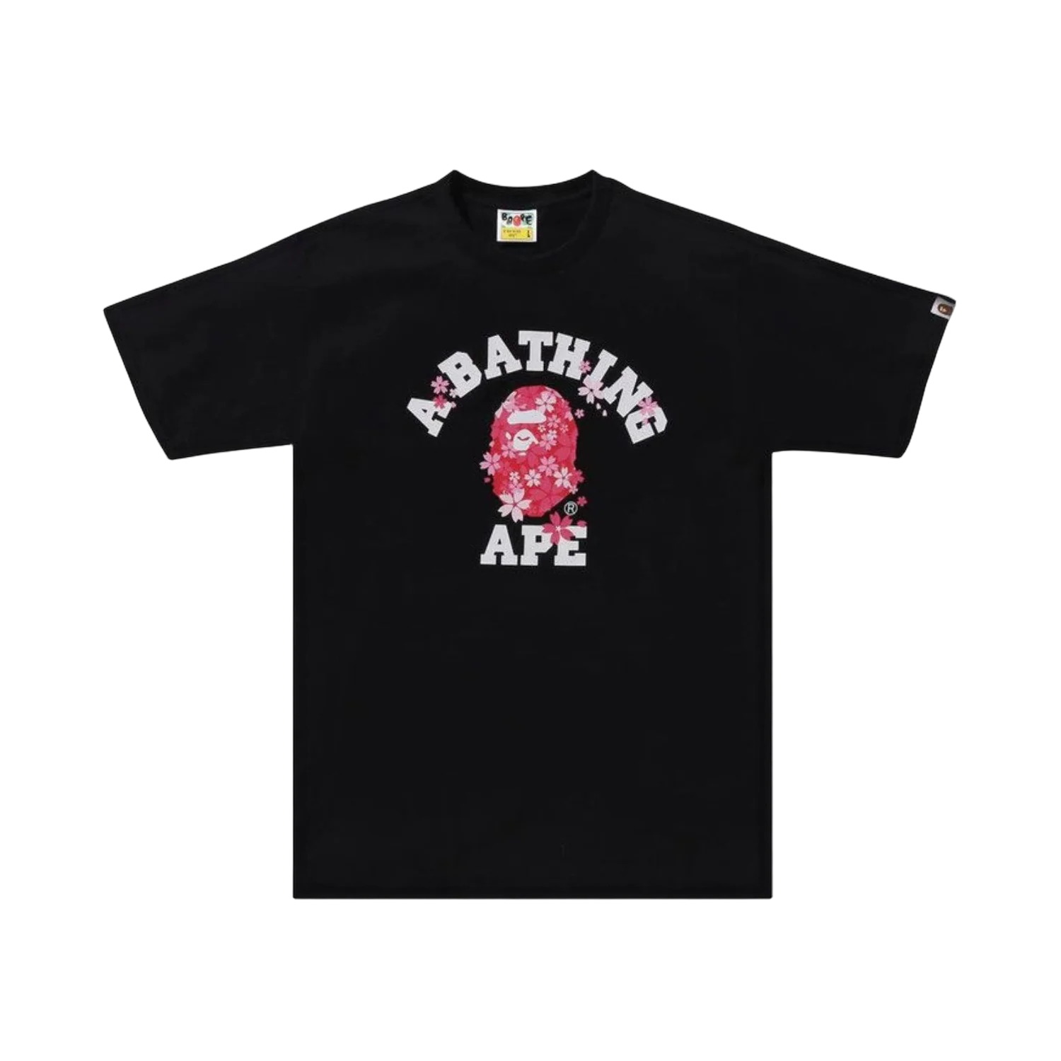 Bape Sakura ABC Black Tee