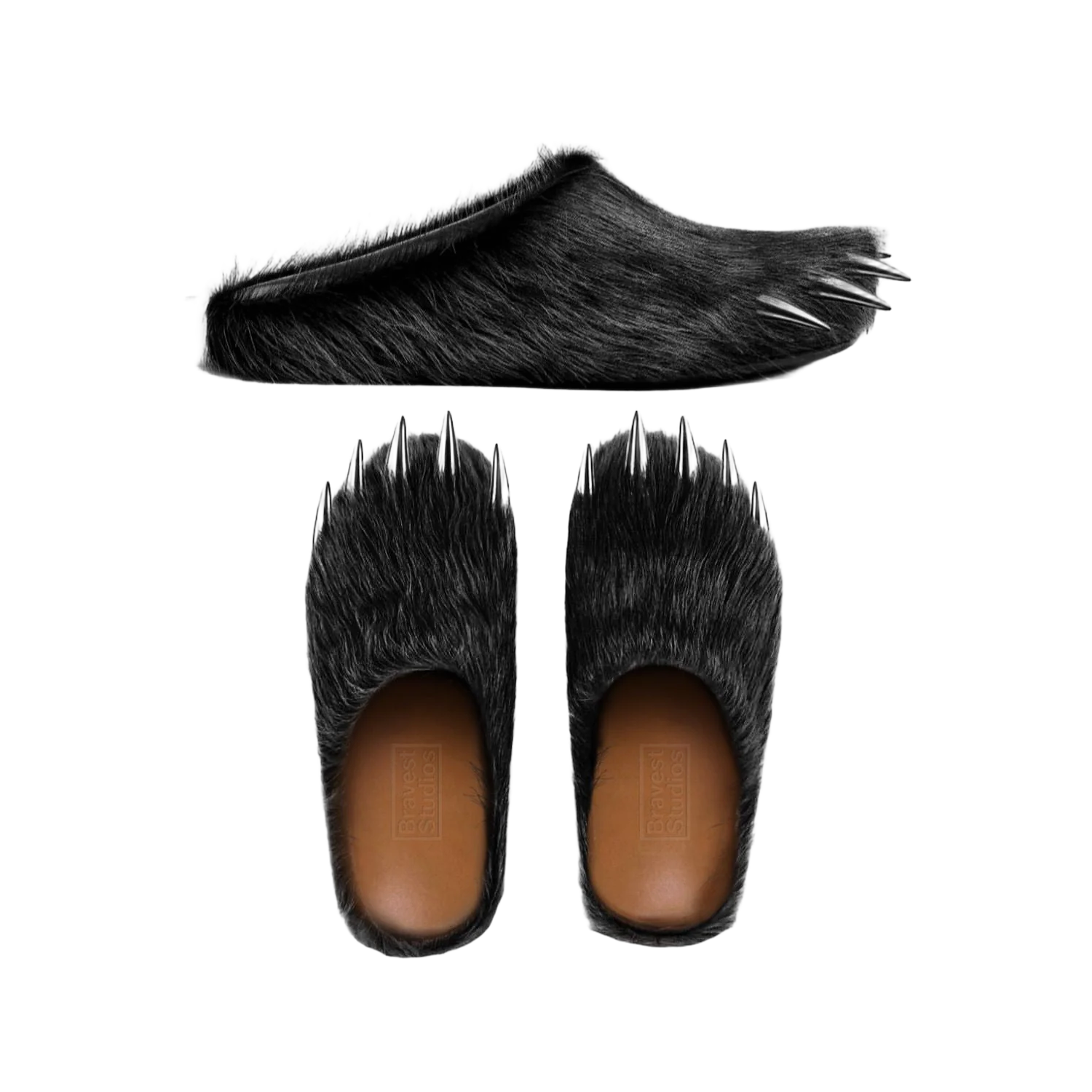 Bravest Studios Black Bear Claw Mules
