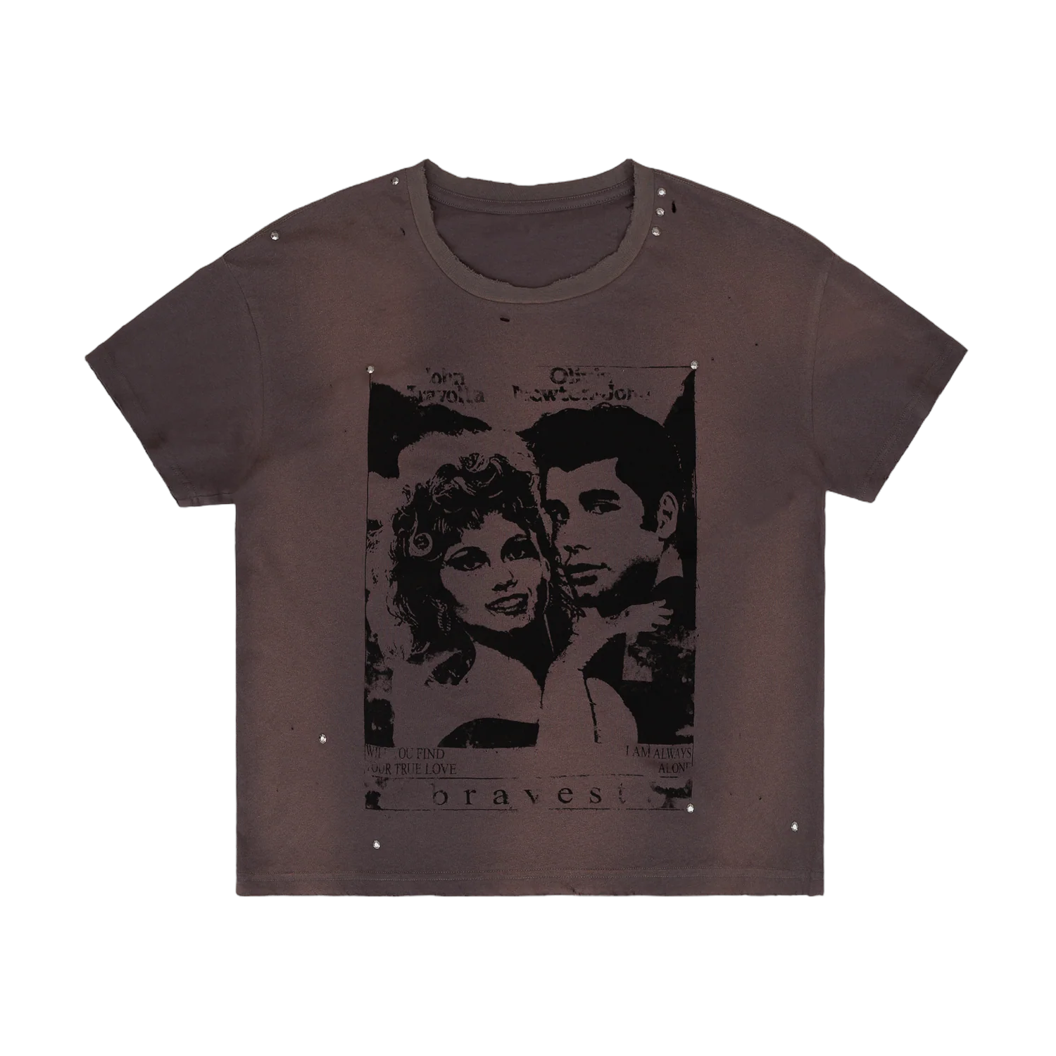 Bravest Studios Brown Greaser Vintage Tee