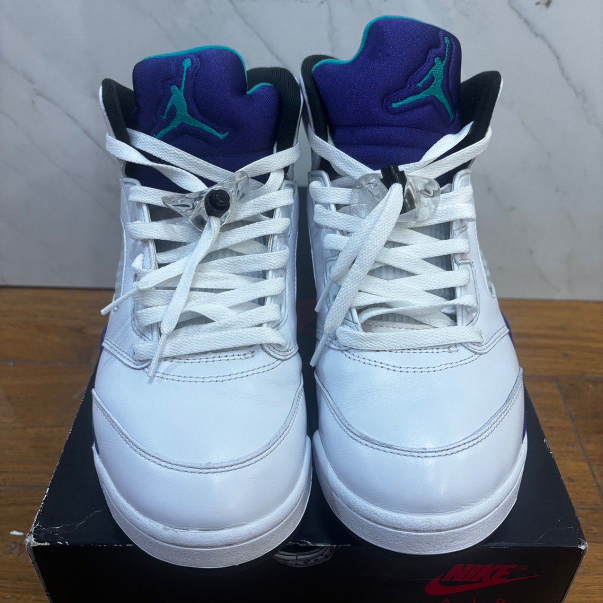 Jordan 5 Retro Grape (2025) Size 10 (Lightly Worn Pre-Owned)