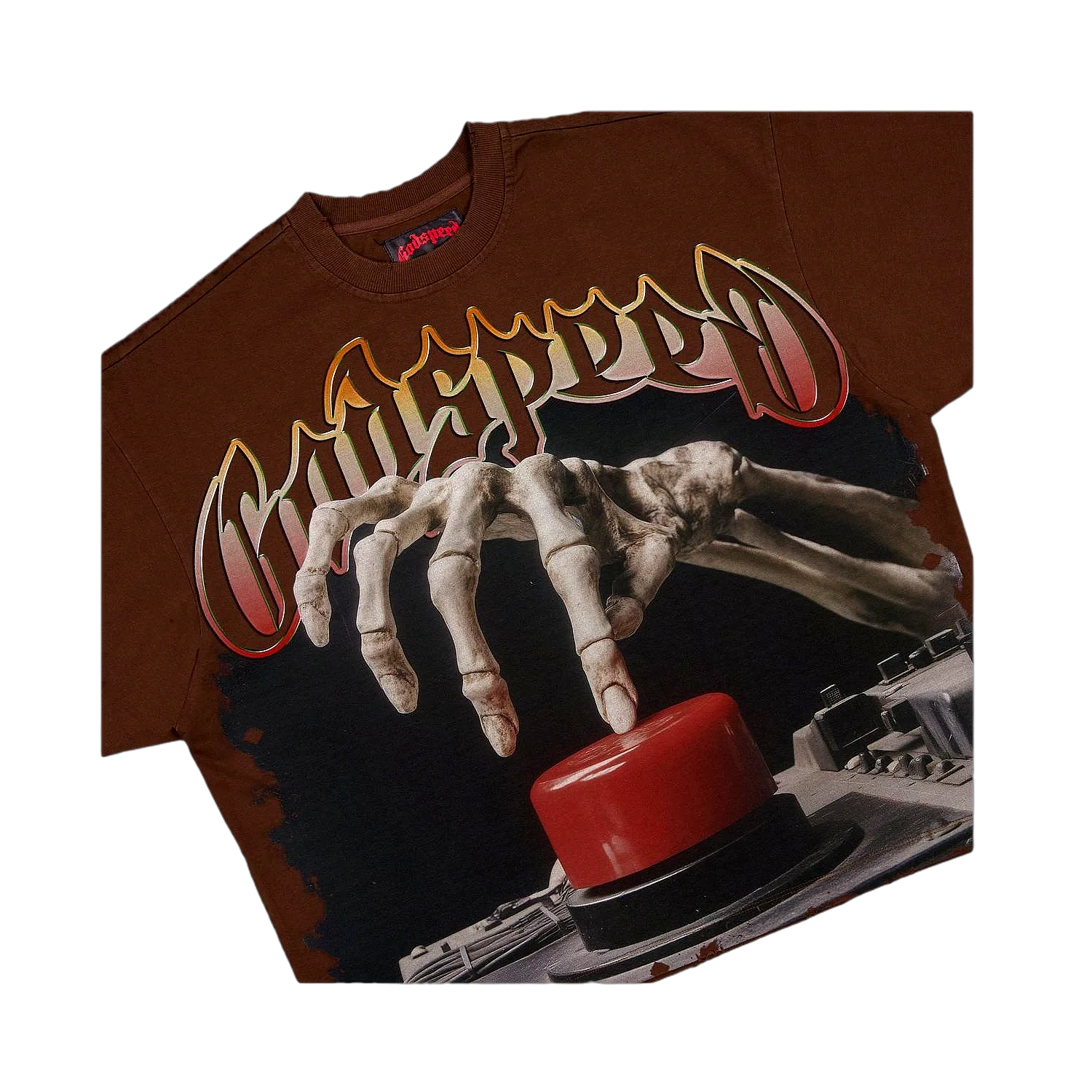 Godspeed Detonator Tee Mocha