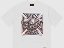 Godspeed Omerta Tee 'Bone'
