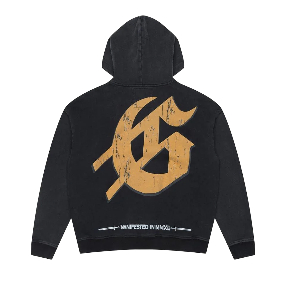 GodSpeed Chrome Liberty Zip Hoodie (Black Wash)