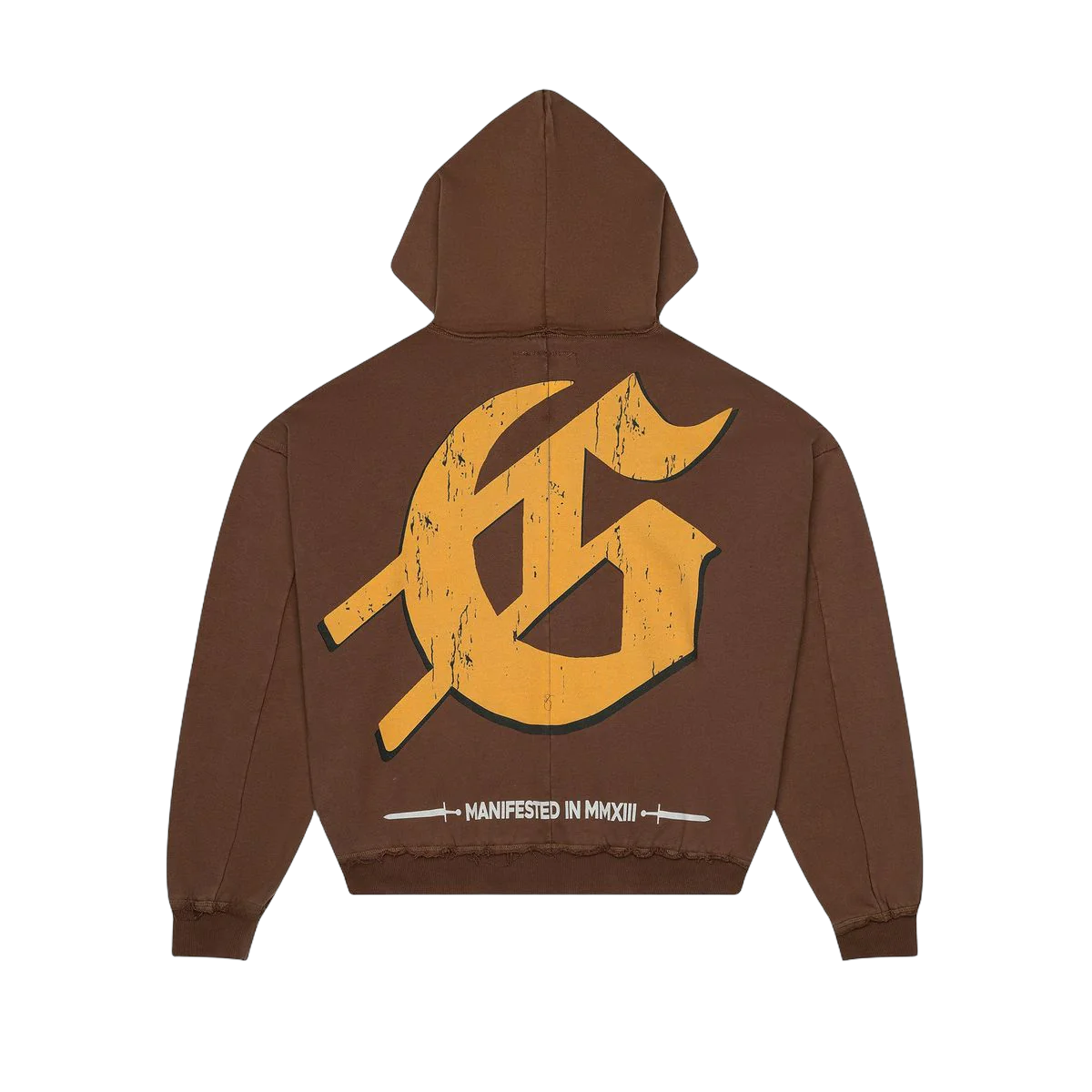 GodSpeed Chrome Liberty Zip Hoodie V2 (Brown Wash)
