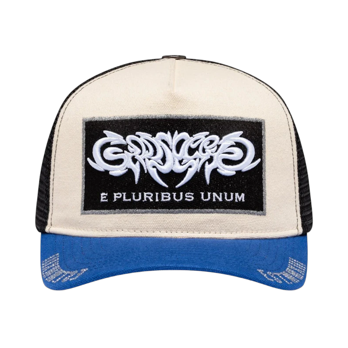 Godspeed GS E Pluribus Trucker Hat 'White/Blue'