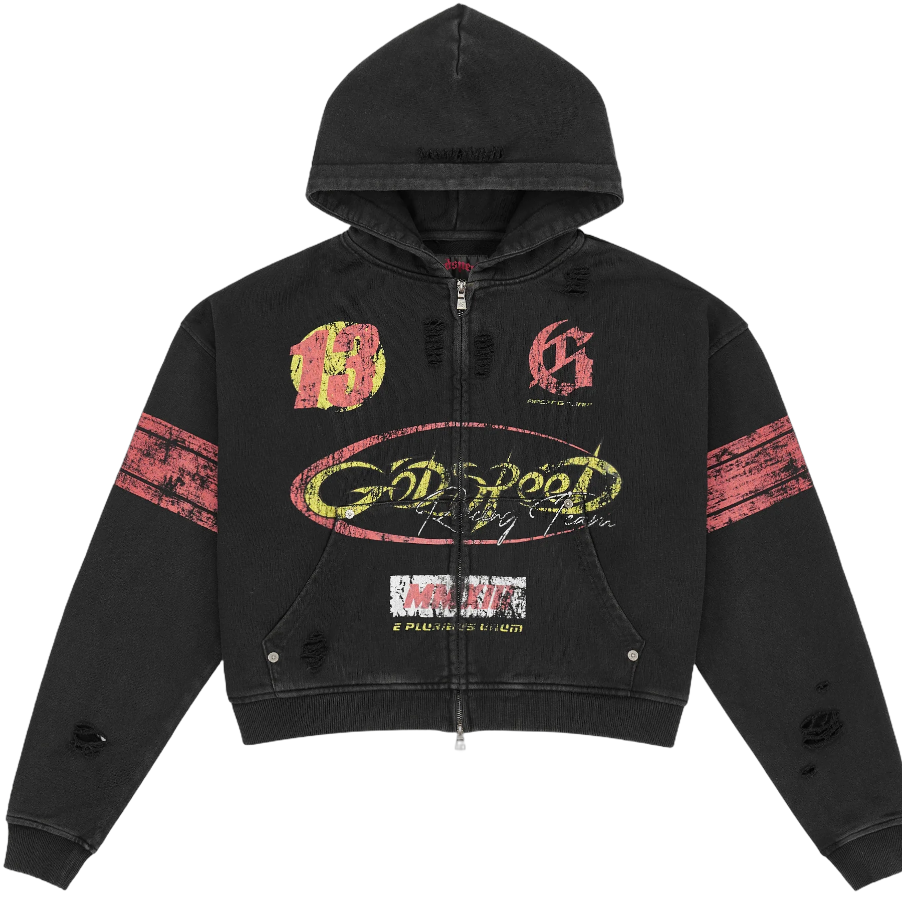 Godspeed Speedway Zip Hoodie (Black)