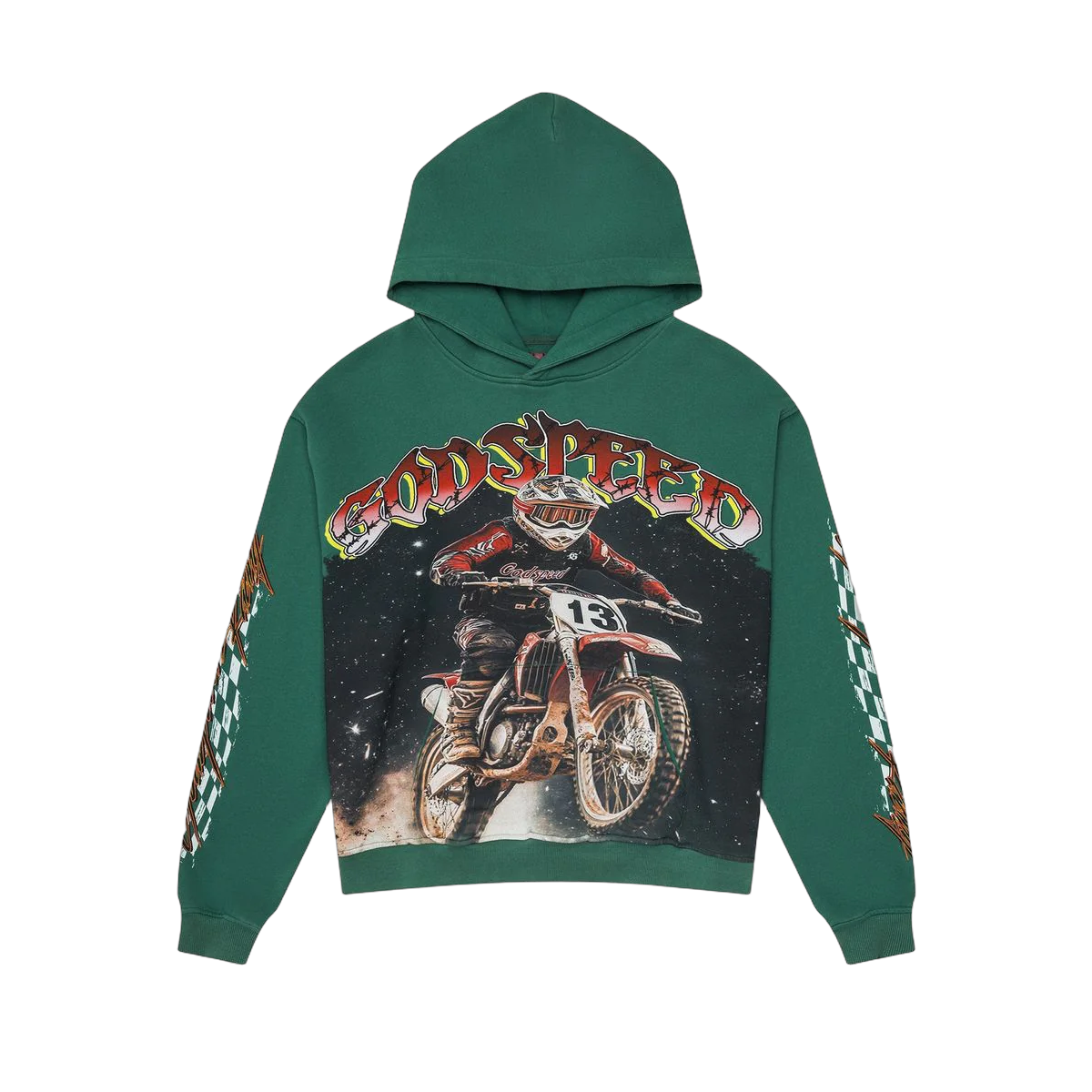 GodSpeed Motocross Hoodie (Green)